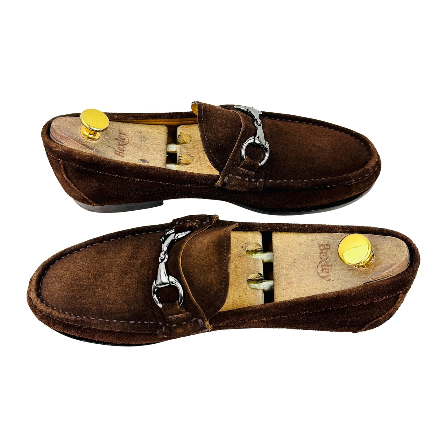 Peter Millar Dark Brown Crown Bit Loafers (Size 43)