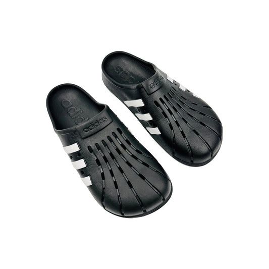 Adidas Adilette Core Black EVA Clogs (Size 43/43.5) - GZ5886