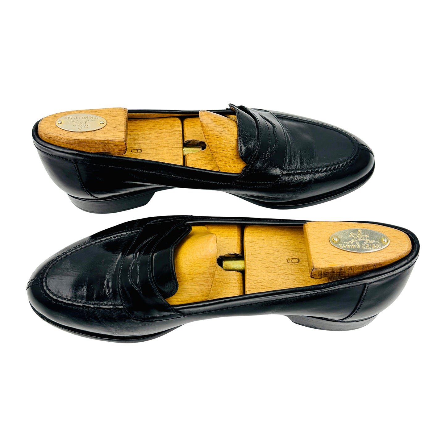 Church’s Men's Black Leather Penny Loafers (Size 42.5)