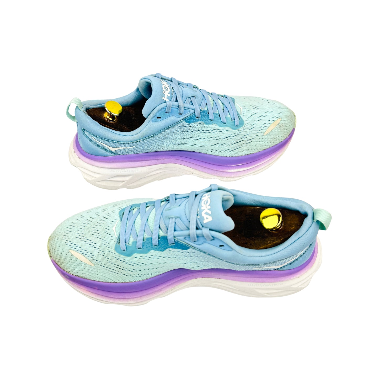 Hoka Bondi 8 Wide 'Airy Blue' Shoes (Size 43.5) - 1127954 ABSO