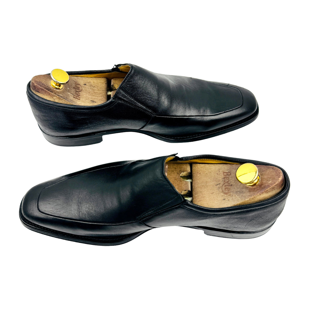 Magnanni Dominguez Black Leather Loafers (Size 42.5) - 12655