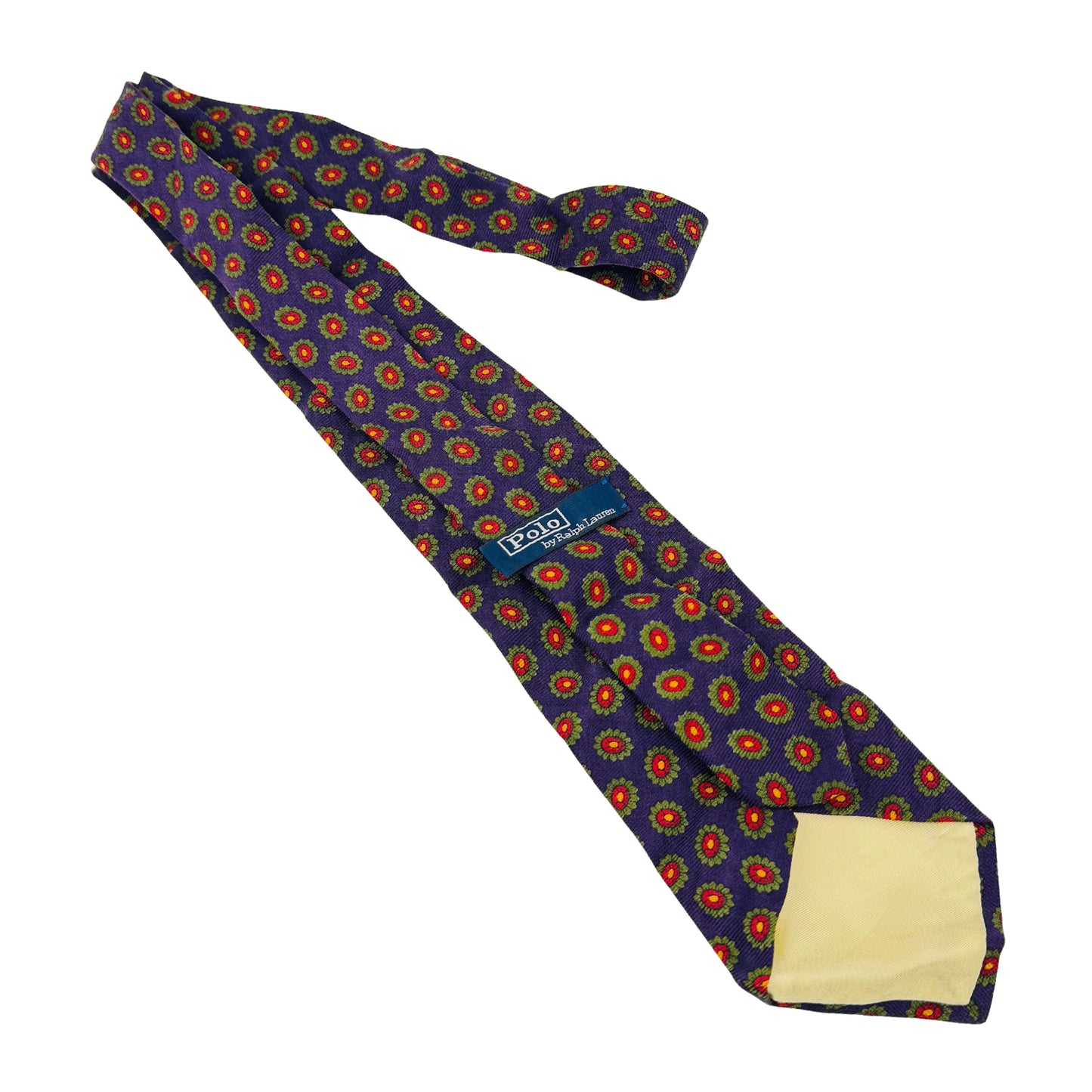 Ralph Lauren Polo Purple 'Floral Medallion Pattern' Tie (Size Regular)