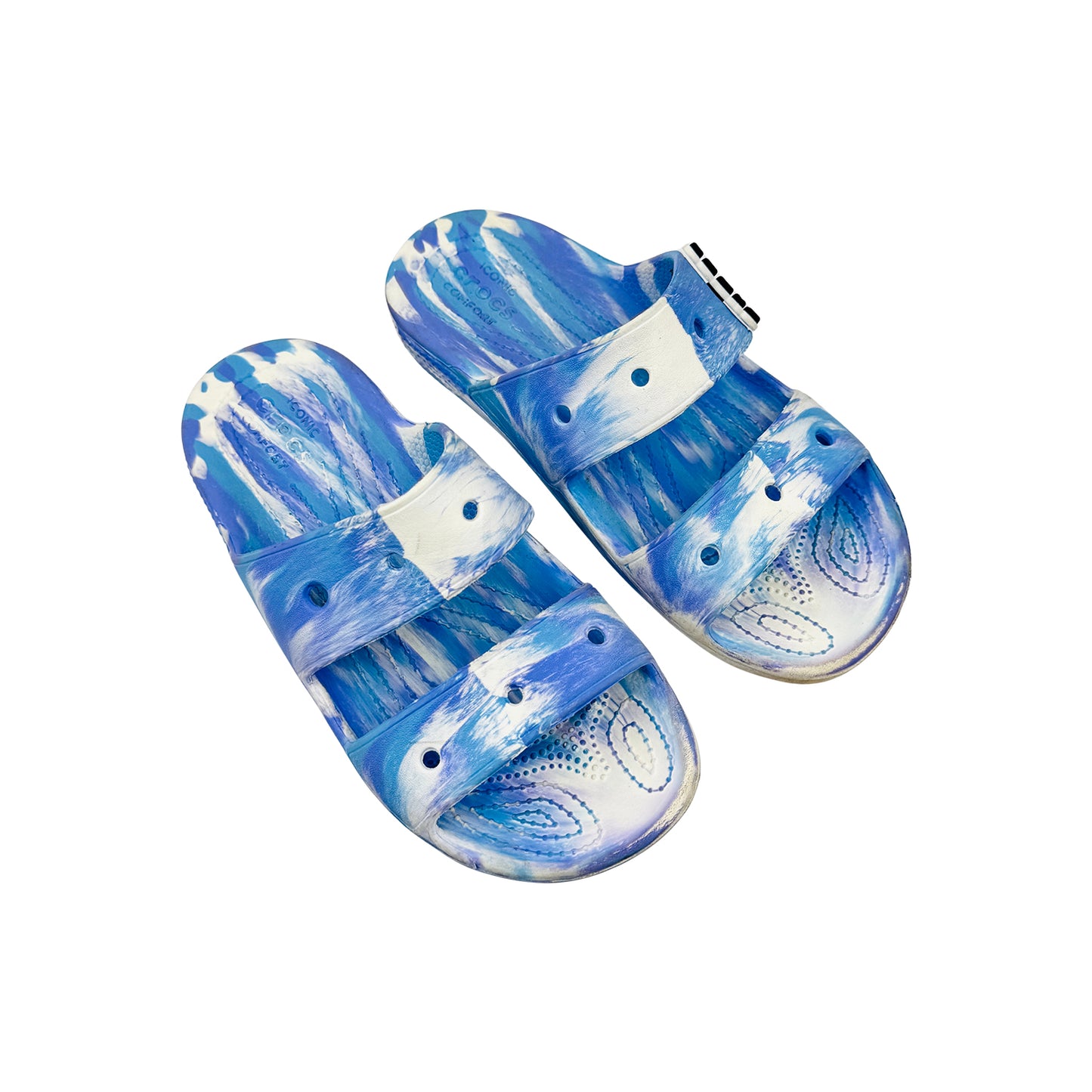 Crocs Classic Marbled Sandal Slides (Size 38/39) - 207701