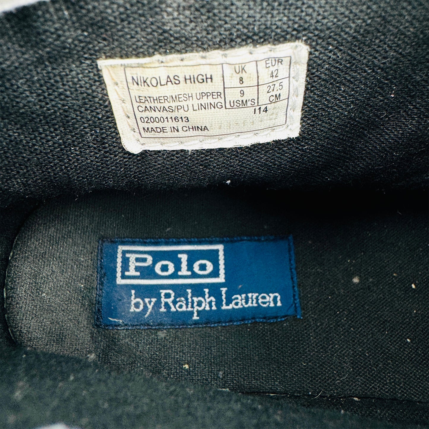 Ralph Lauren Polo Nikolas High Sneakers (Size 42.5) - 0200011613