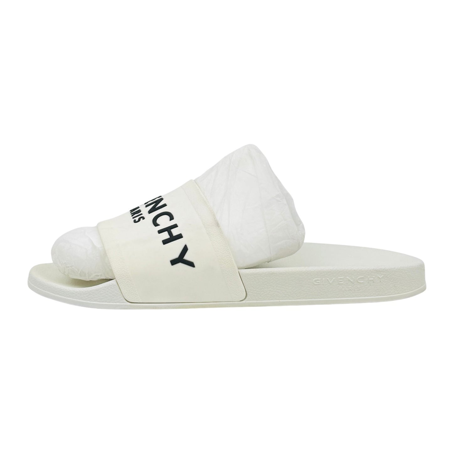 Givenchy Men's 'Black White' Slides (Size 43) - BH300HH0EL-100