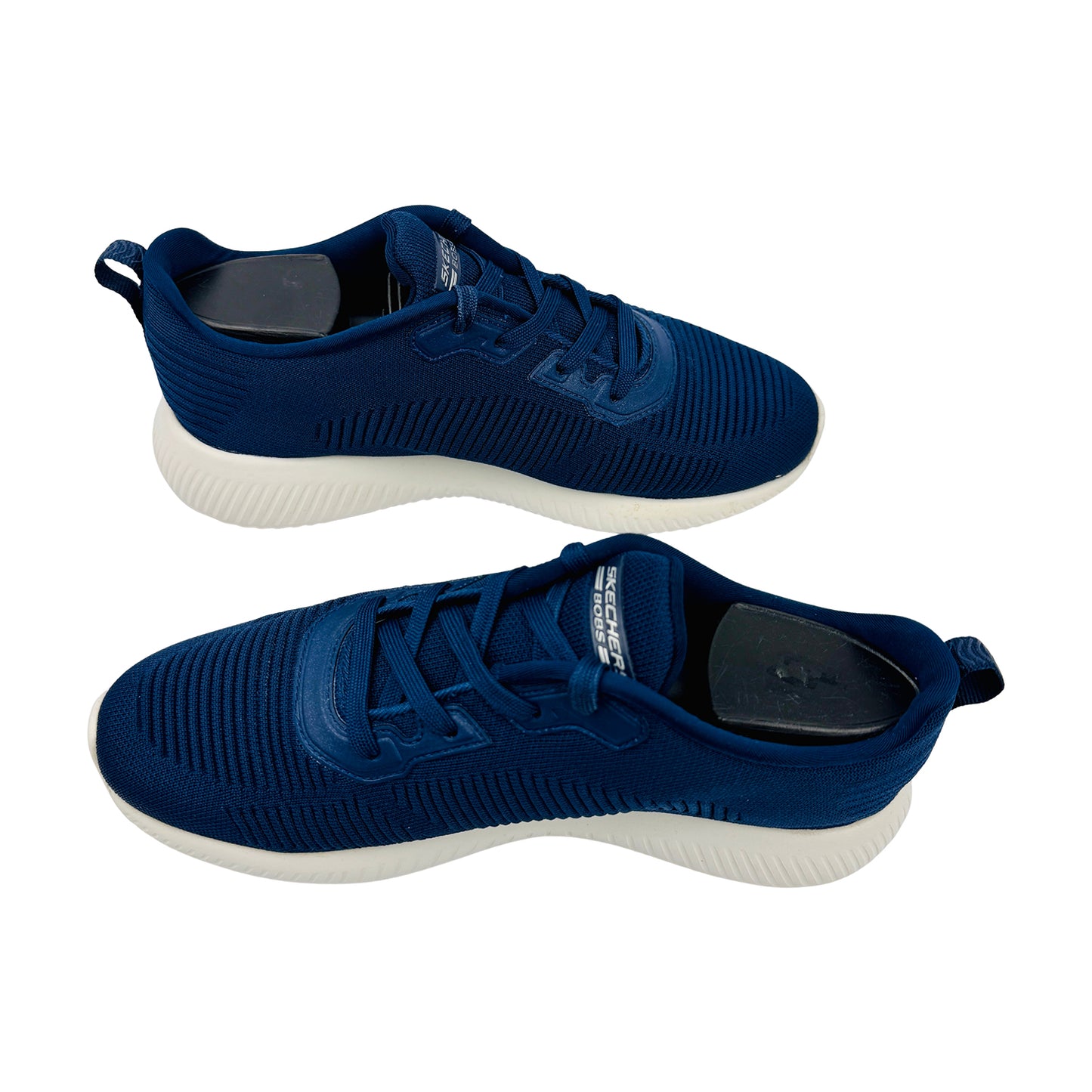 Skechers BOBS Sport Squad Shoes (Size 38.5/39 ) - 32504 NVY