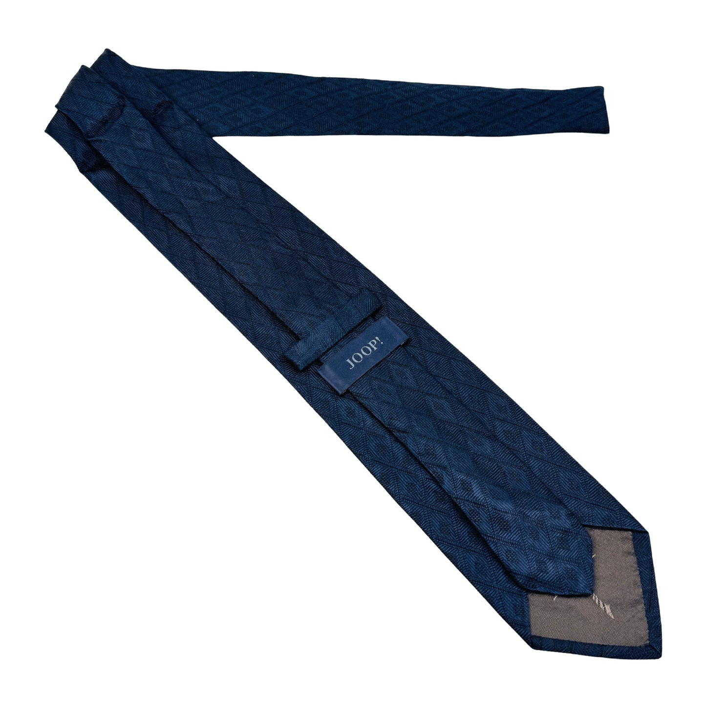Joop Dark Navy Blue Silk Italian Tie (Size Regular)