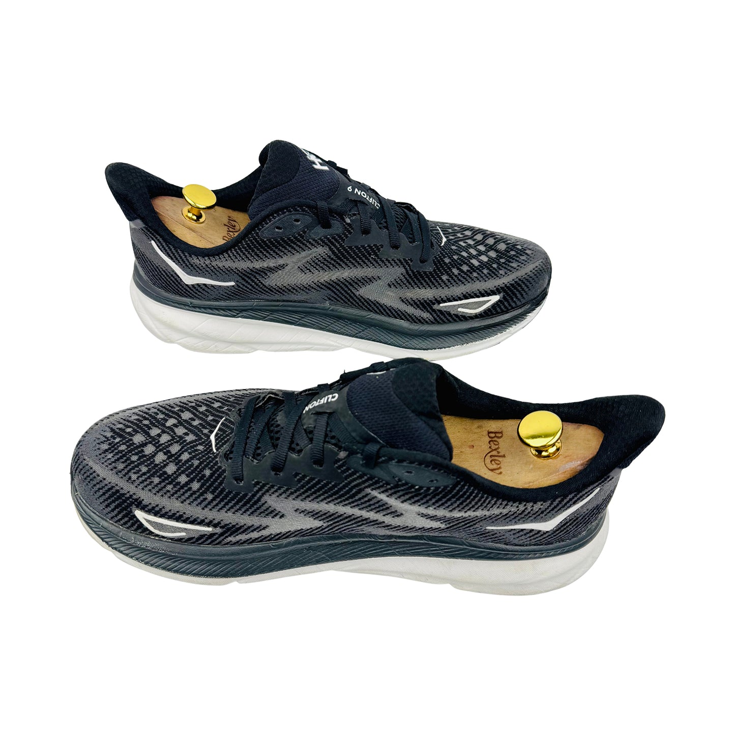 Hoka One Clifton 9 Shoes (Size 44.5) - 1127895 BWHT