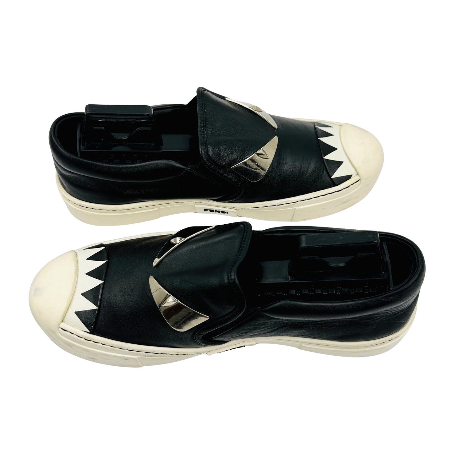 Fendi Monster Eye 'Black White' Shoes (Size 35)