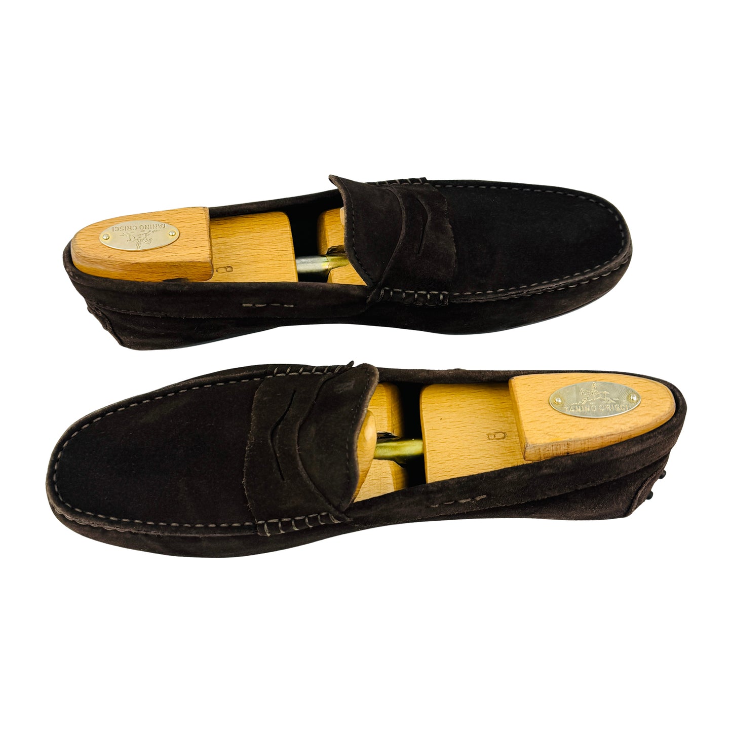 Tod's Brown Suede Gommino Driving Loafer (Size 43.5)