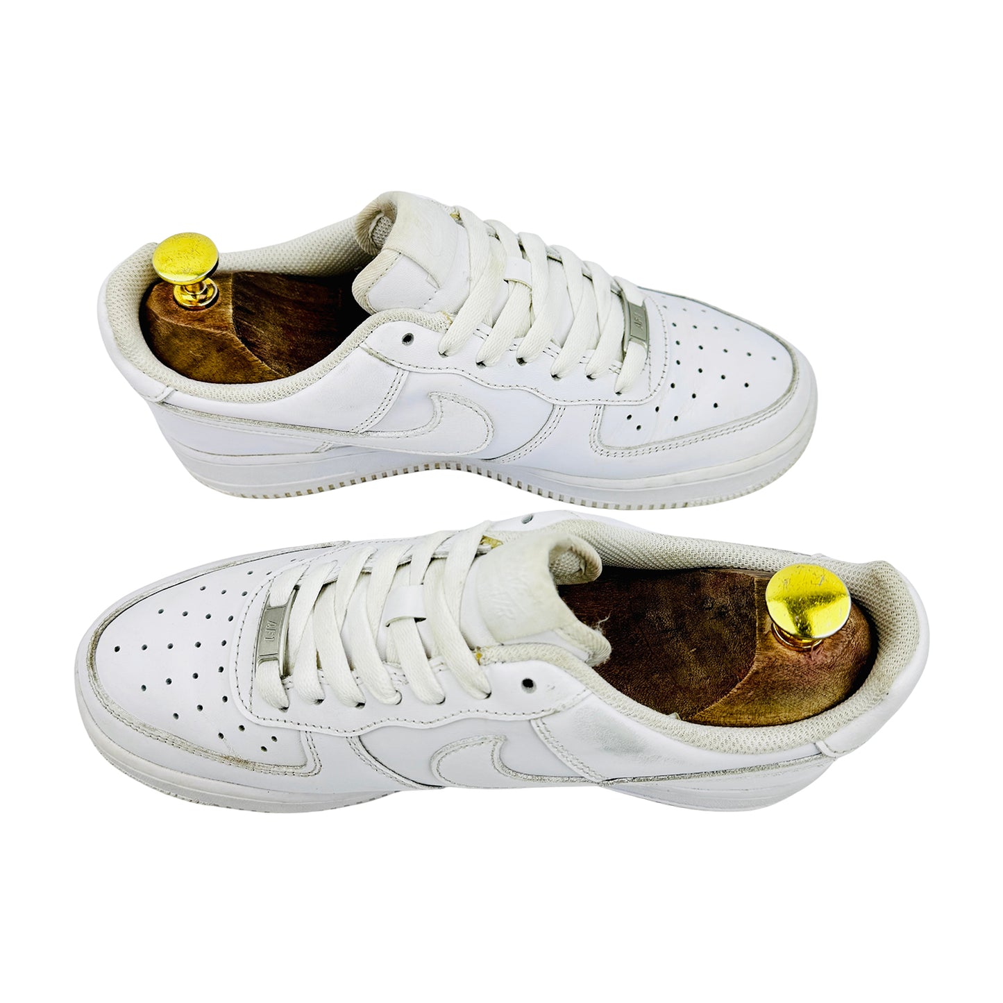 Nike Air Force 1 '07 White Sneakers (Size 38.5) - DD8959-100