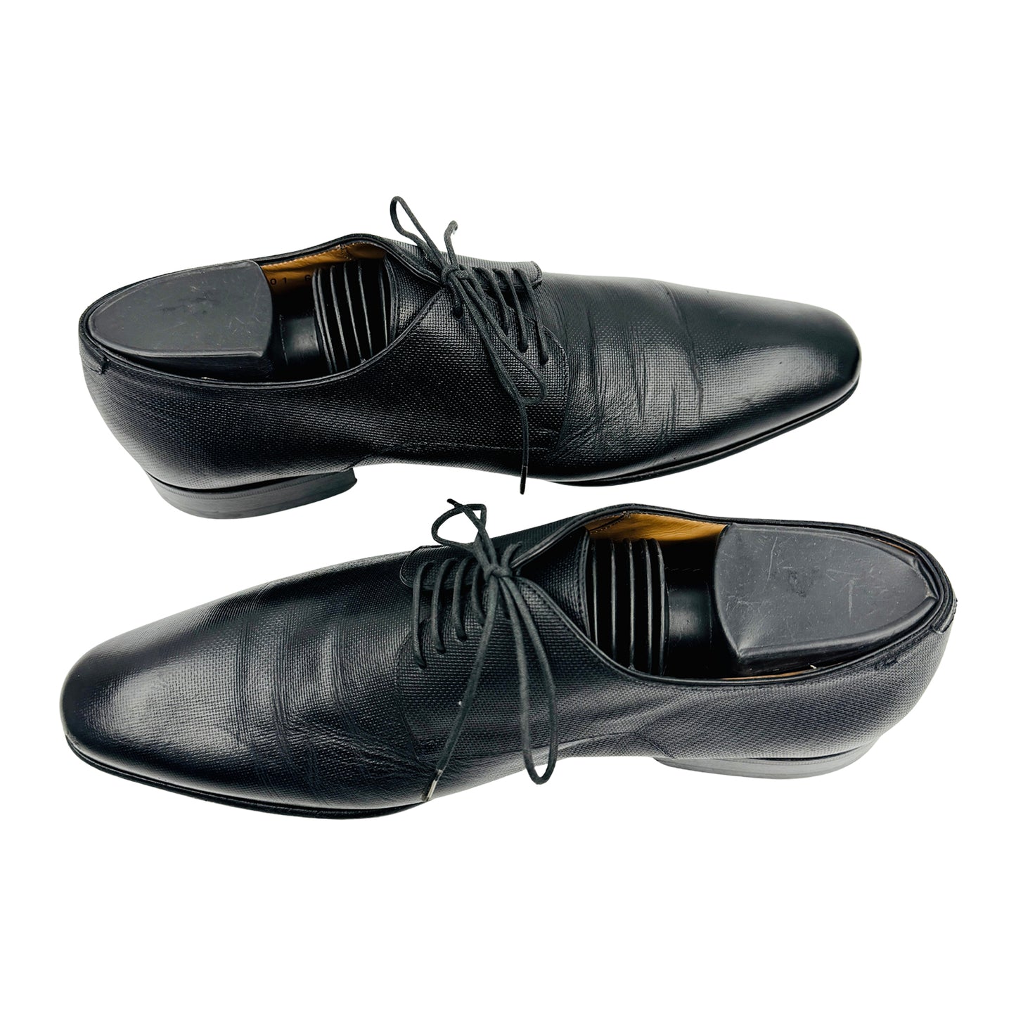 Hugo Boss Textured Leather Oxford Shoes (Size 40/40.5) - 50263062