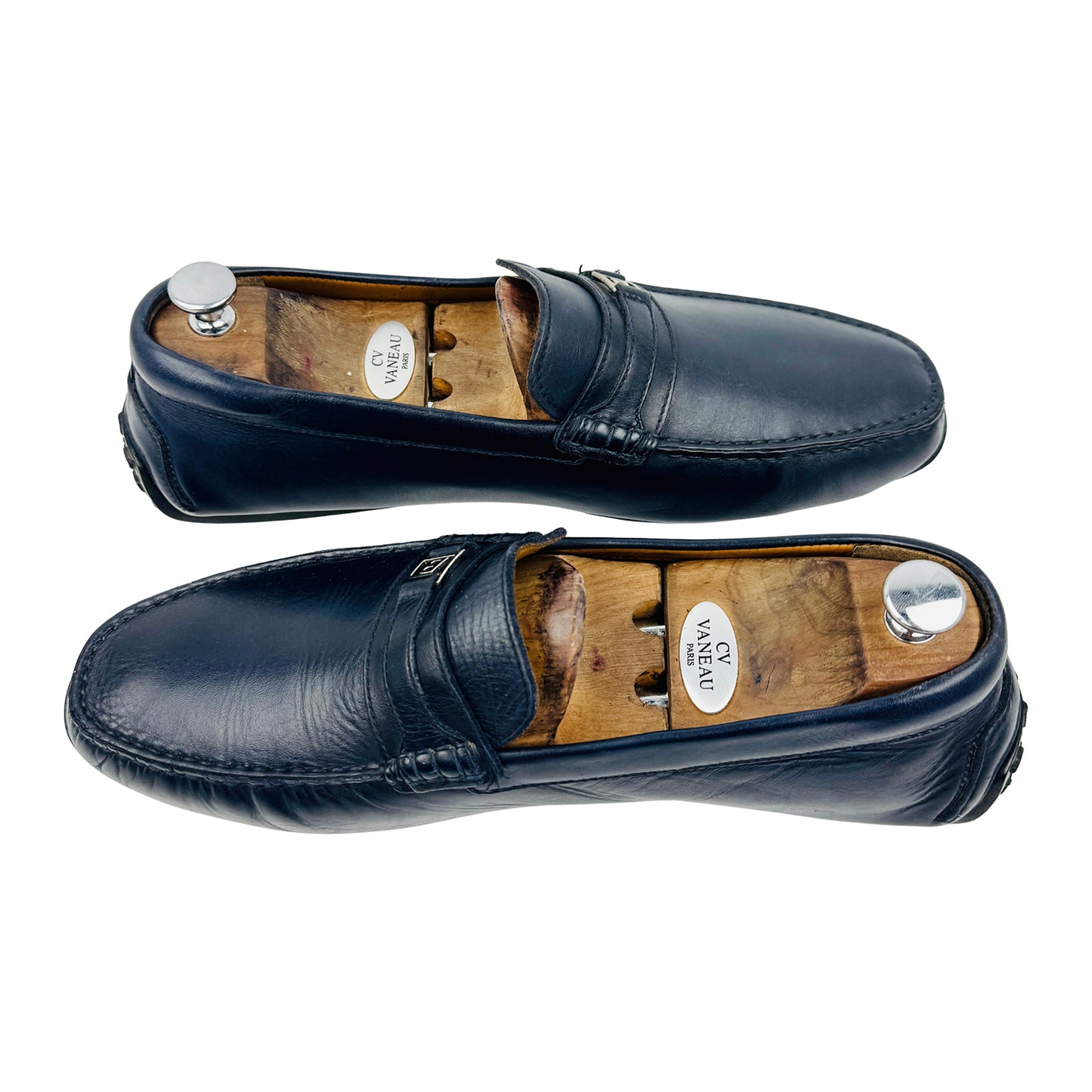 Bally Men's Blue Driving Loafers (Size 44/44.5)