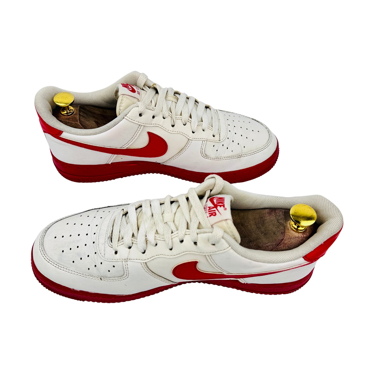 Nike Air Force 1 Low University Red Shoes (Size 42/42.5) - CK7663‑102
