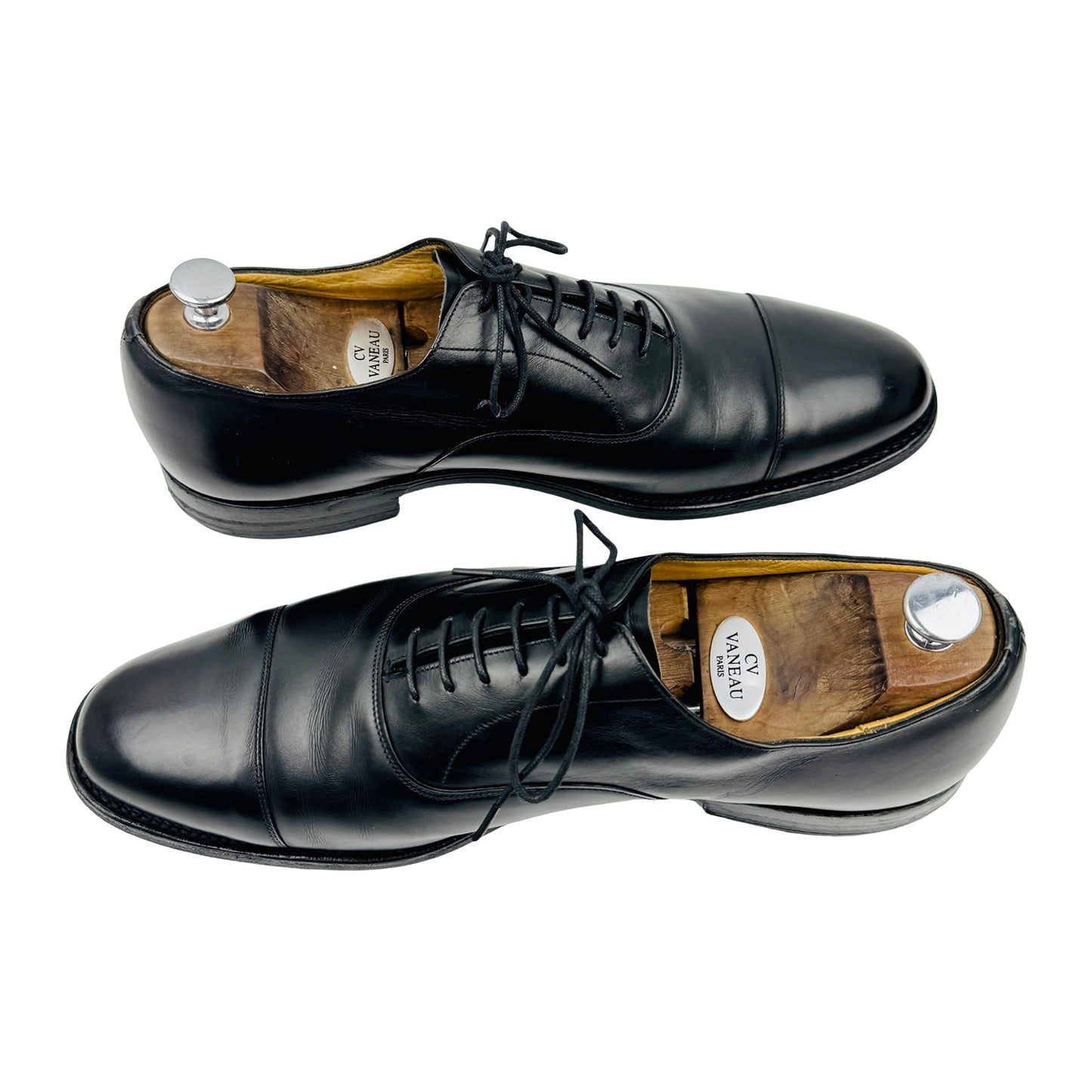 Church's Men's Black Leather Shoes (Size 44/44.5)