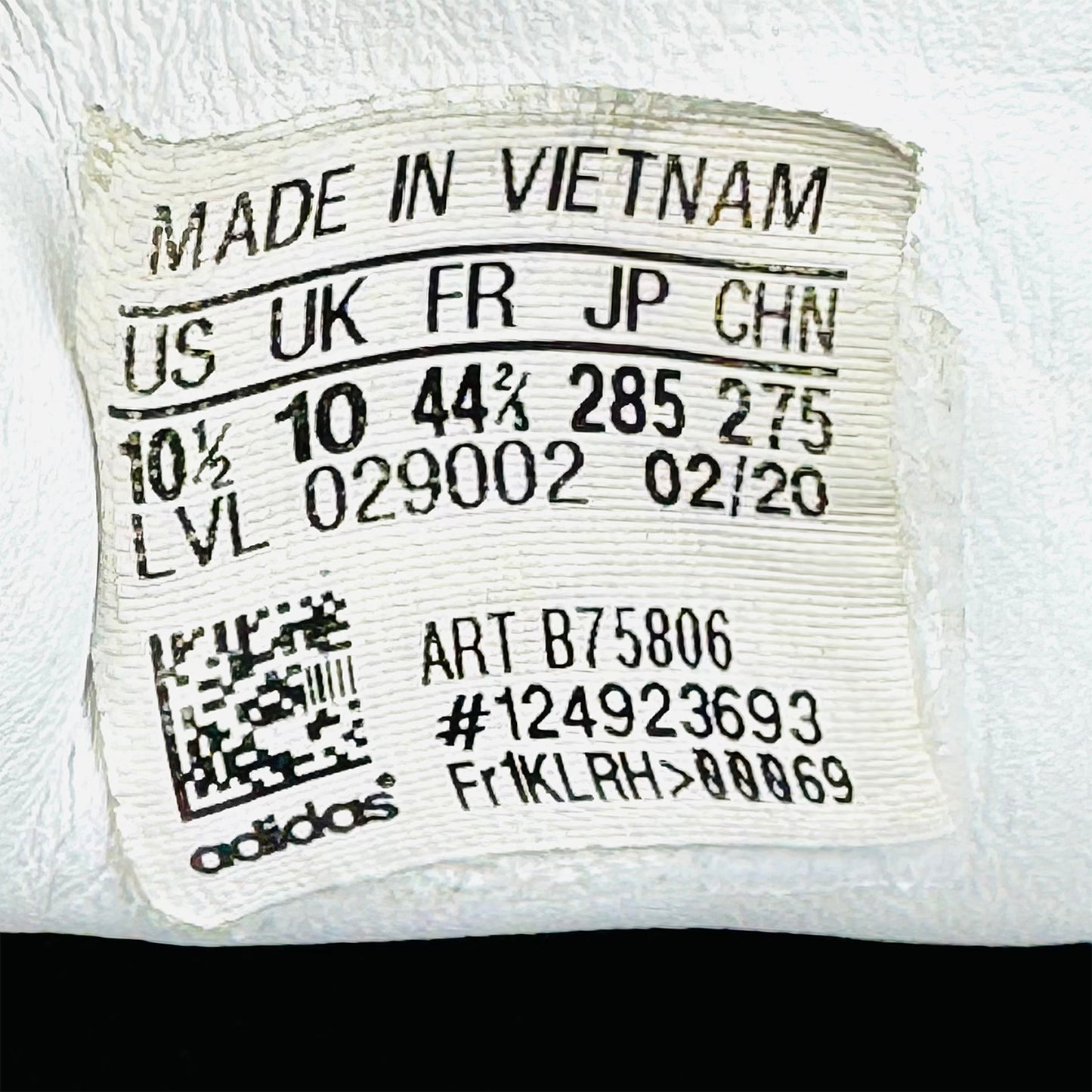 Adidas Samba OG 'White' Sneakers (Size 44.5) - B75806