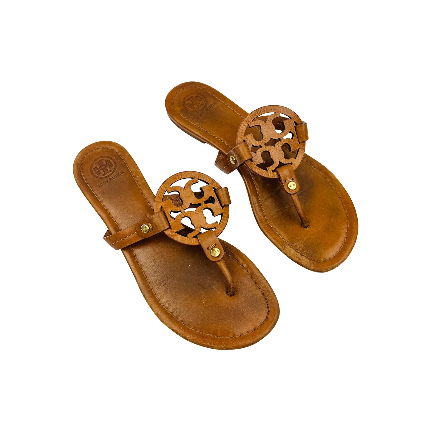 Tory Burch Miller Thong Sandal Slippers (Size 38) - 5930