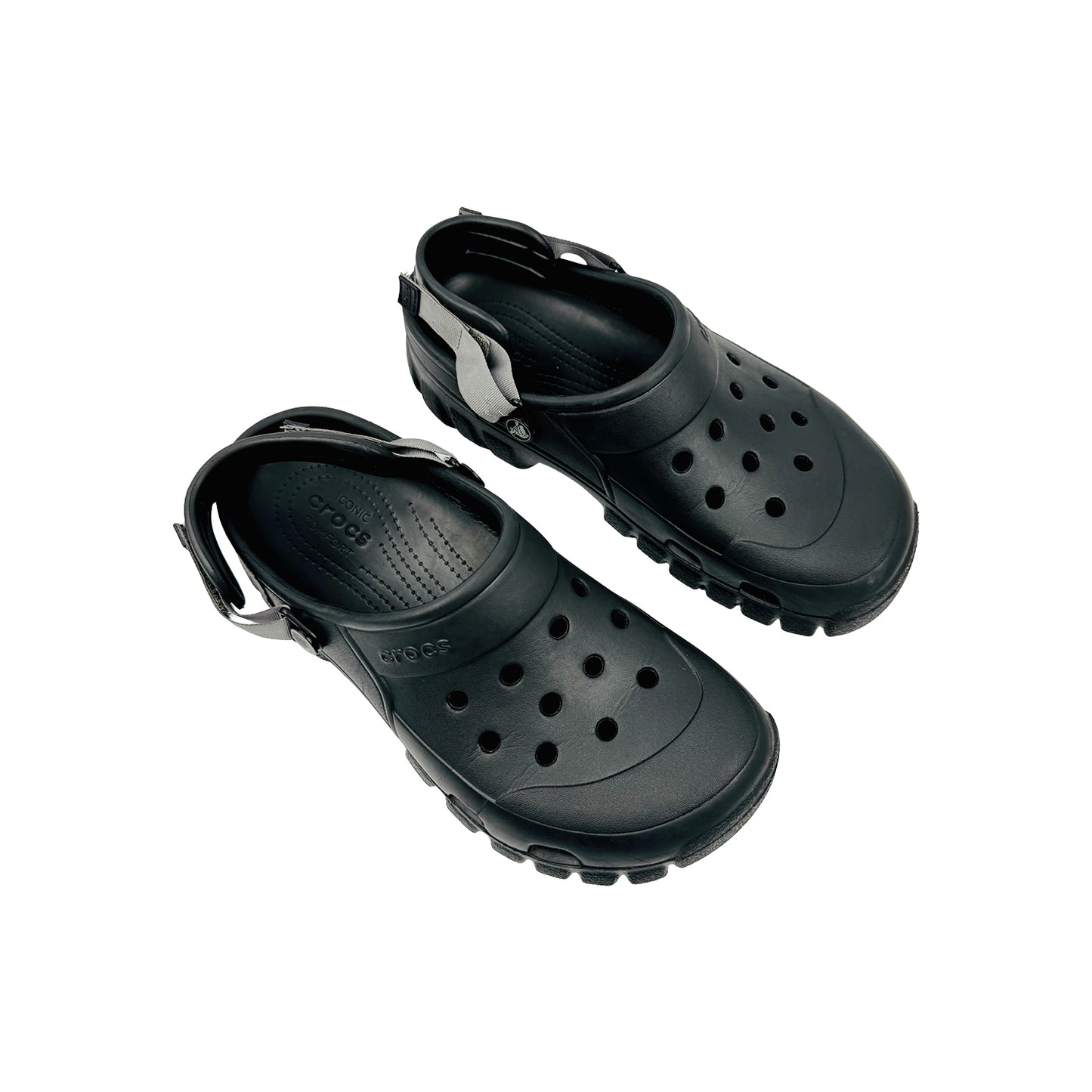 Crocs Offroad Sport Foam Black Clogs (Size 43/43.5)