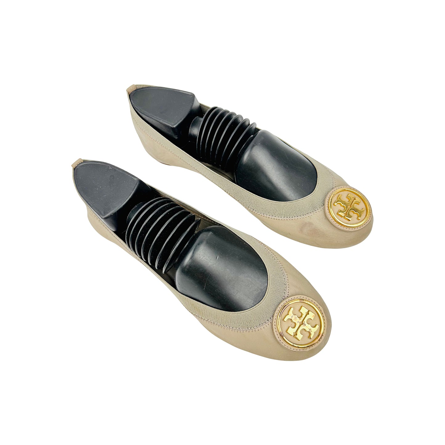 Tory Burch Caroline 2 'Royal Tan' Ballet Flats (Size 38.5)