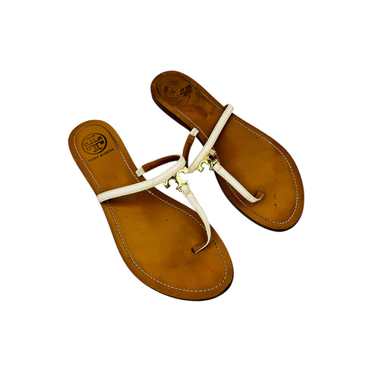 Tory Burch Leather Thong Sandal Slippers (Size 40.5)