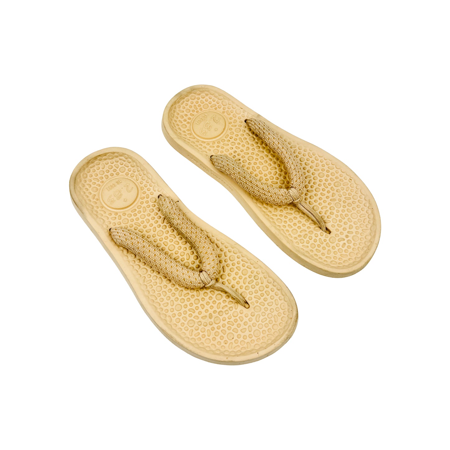 Allbirds Sugar Zeffer Beige Flip Flops (Size 38)