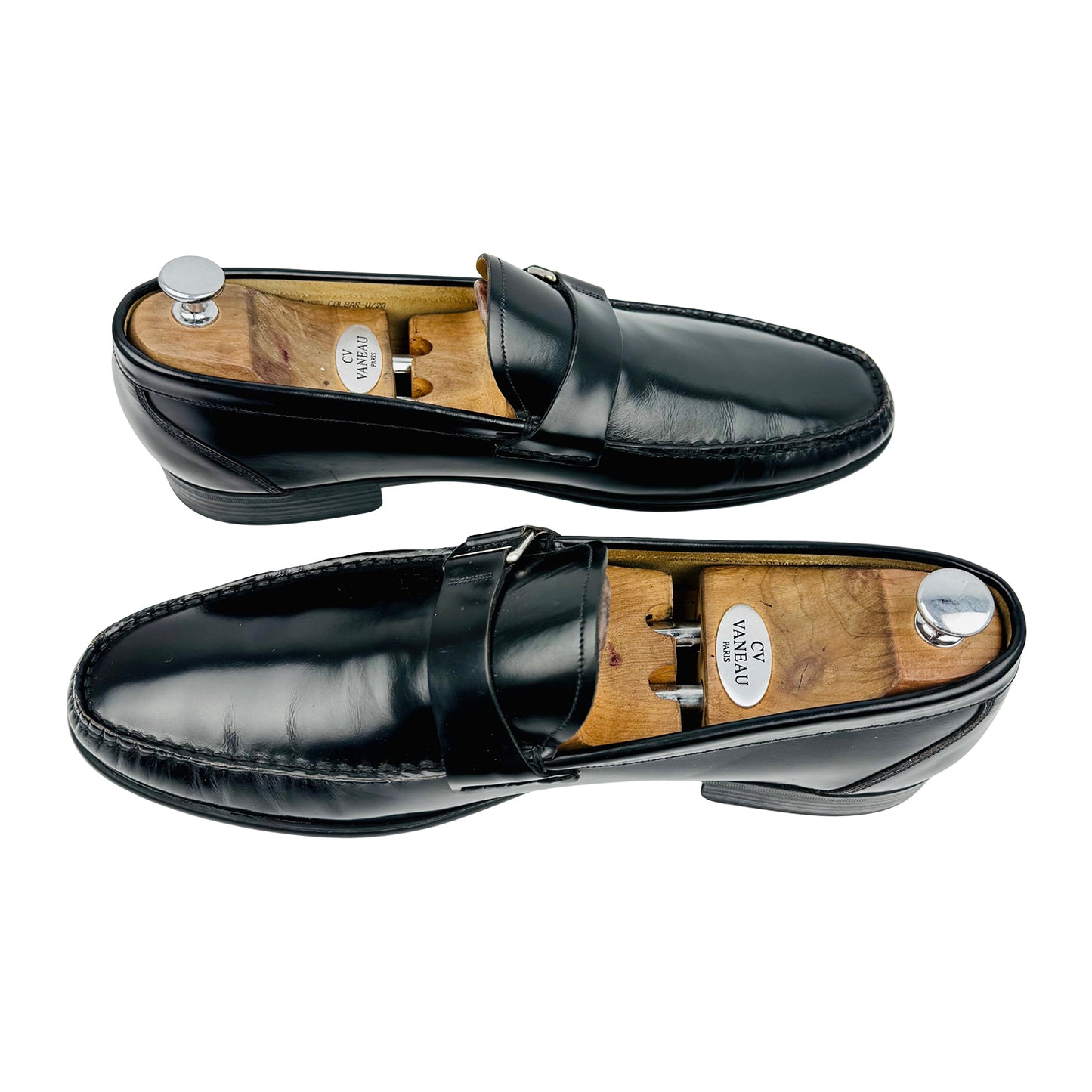 Bally Men's Colbar Black Leather Loafers (Size 45/45.5)