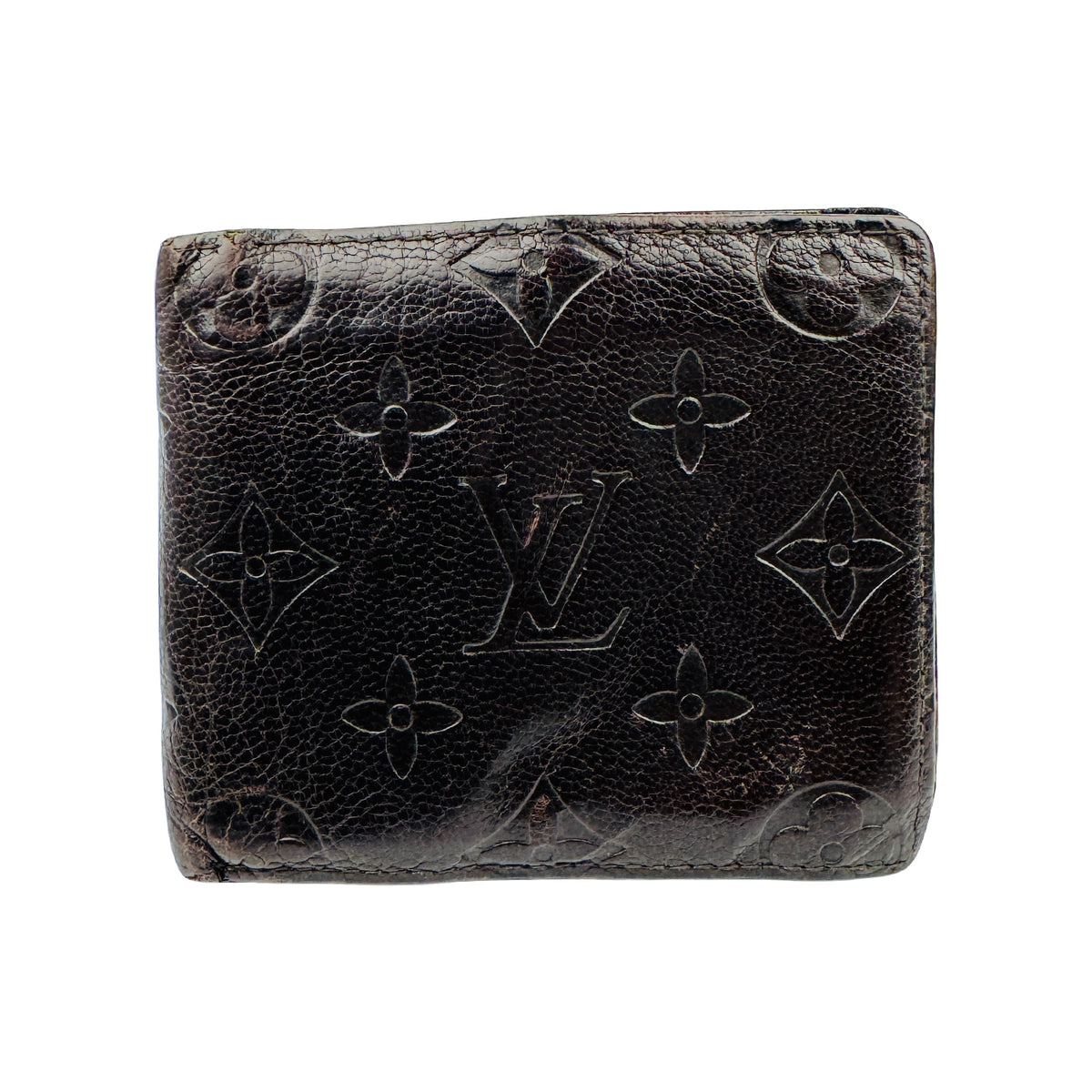 Louis Vuitton Glacé Leather Bi-Fold Wallet