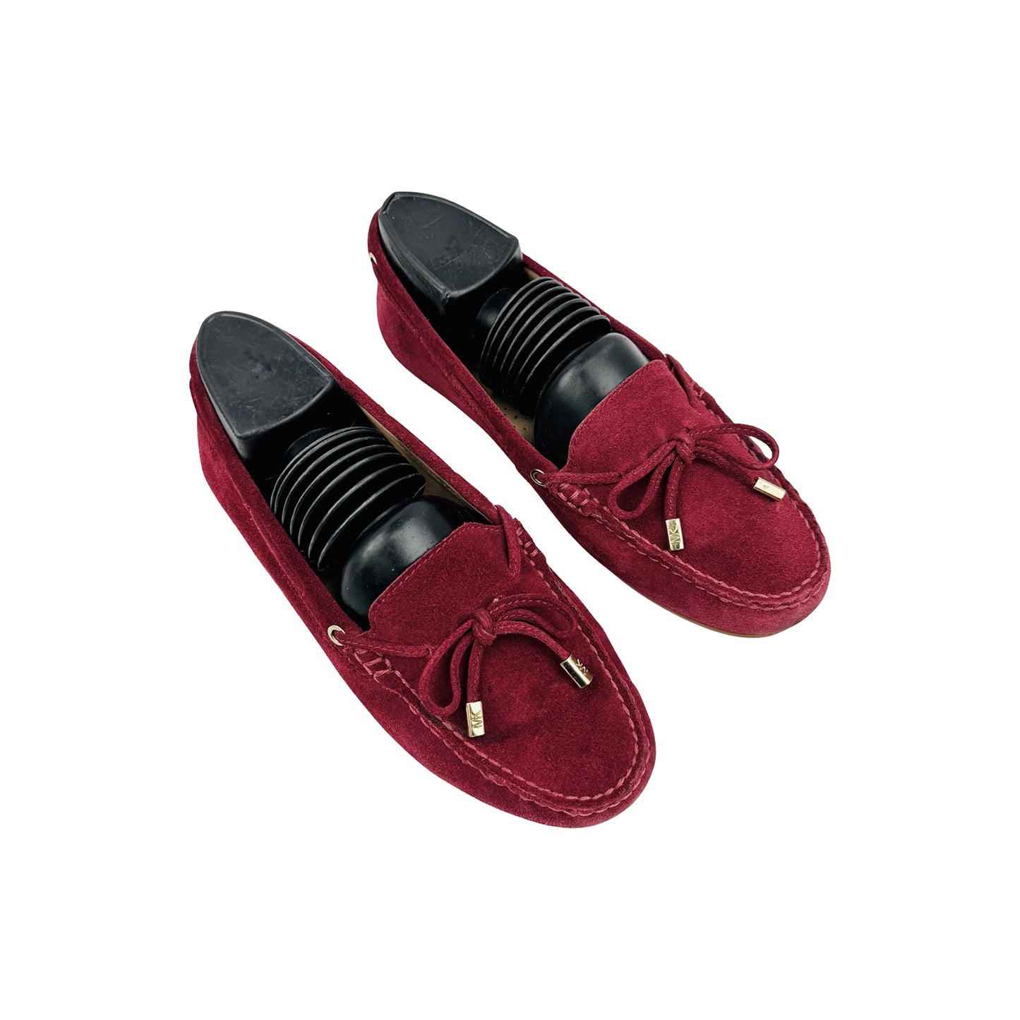 Michael Kors Daisy 'Burgundy' Suede Moccasins (Size 38)