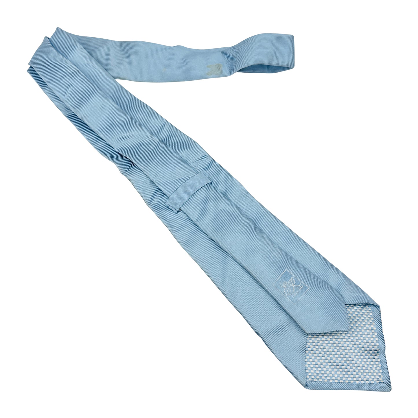 Ede & Ravenscroft Sky Blue Silk Tie (Size Regular)