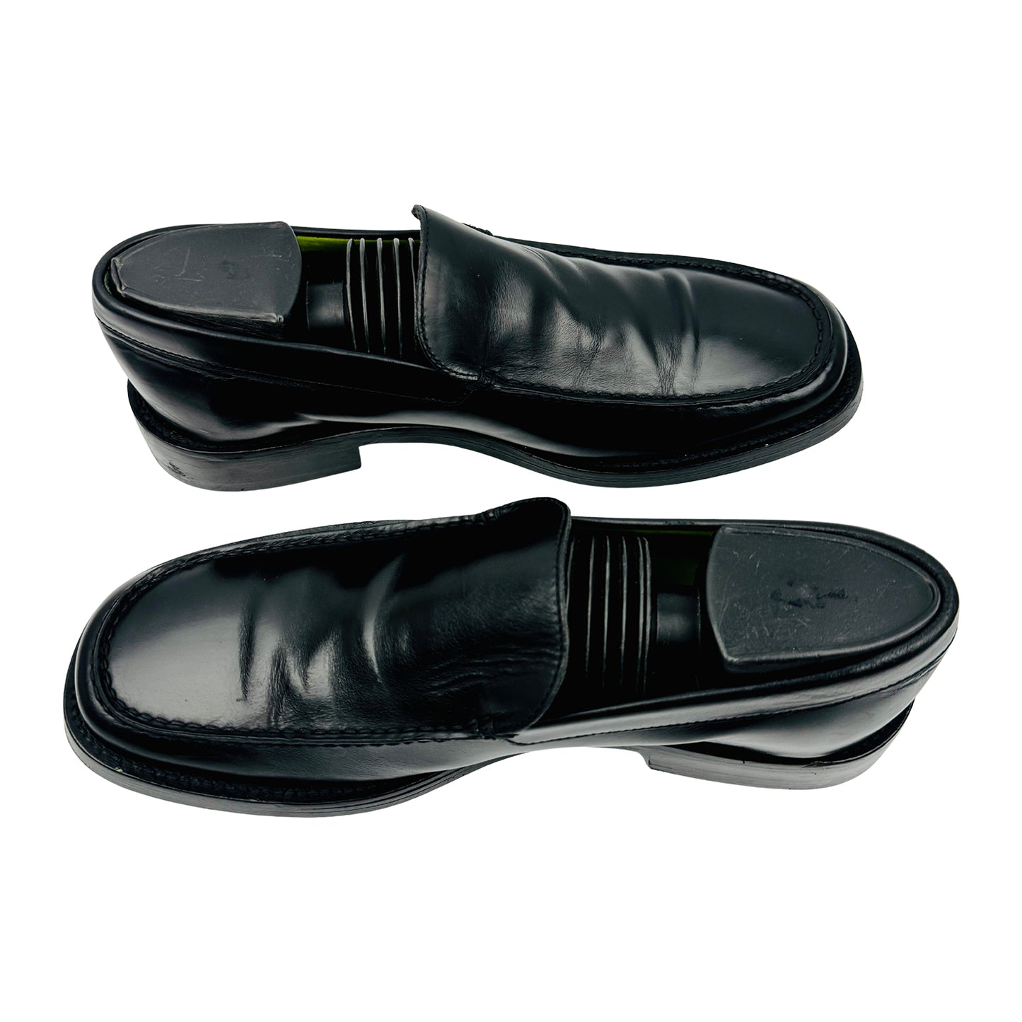 Paul Smith Men's Black Leather Loafers (Size 40/40.5)