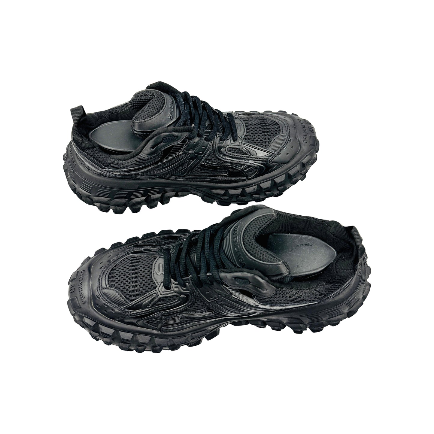 Balenciaga Defender 'Tonal Black' Shoes (Size 40) - M6638711