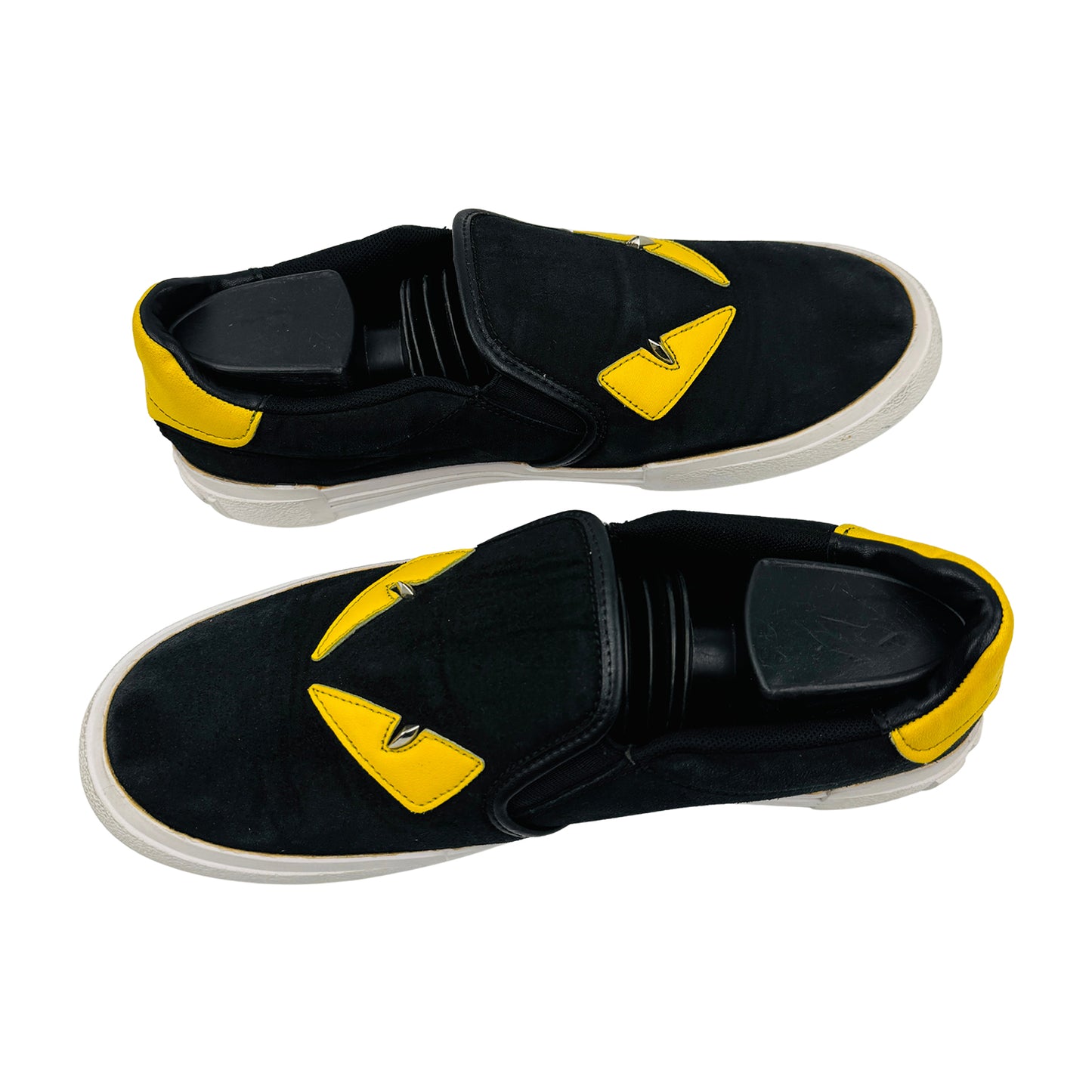 Fendi Bag Bugs 'Monster Eyes' Black Shoes (Size 41)