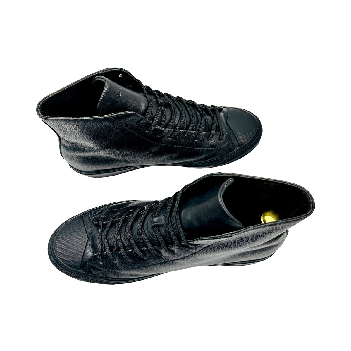 Louis Vuitton Men's Black High Top Sneakers (Size 44) - 1A5QD2