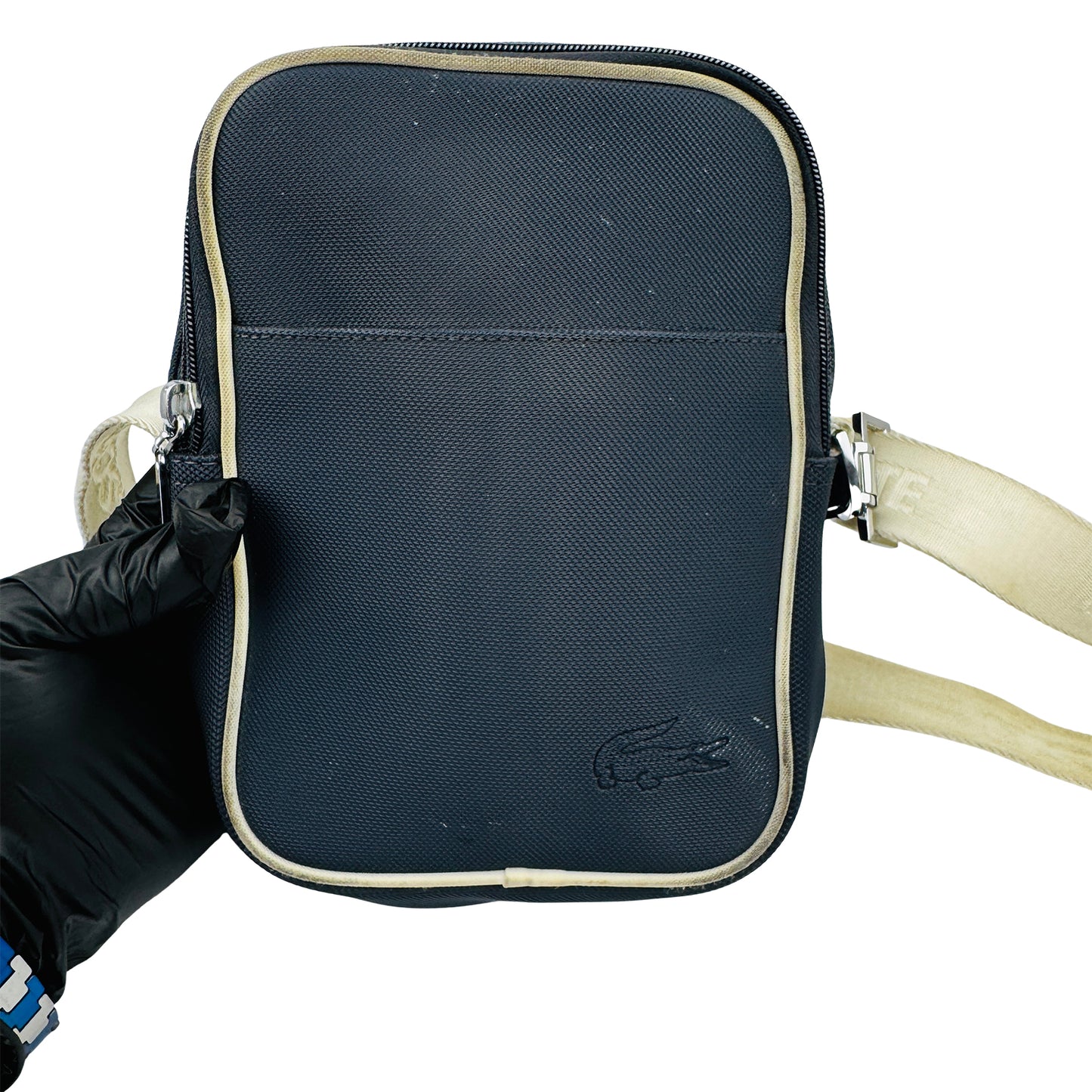 Lacoste Club 1930 Petit Piqué Effect Cross Body Bag