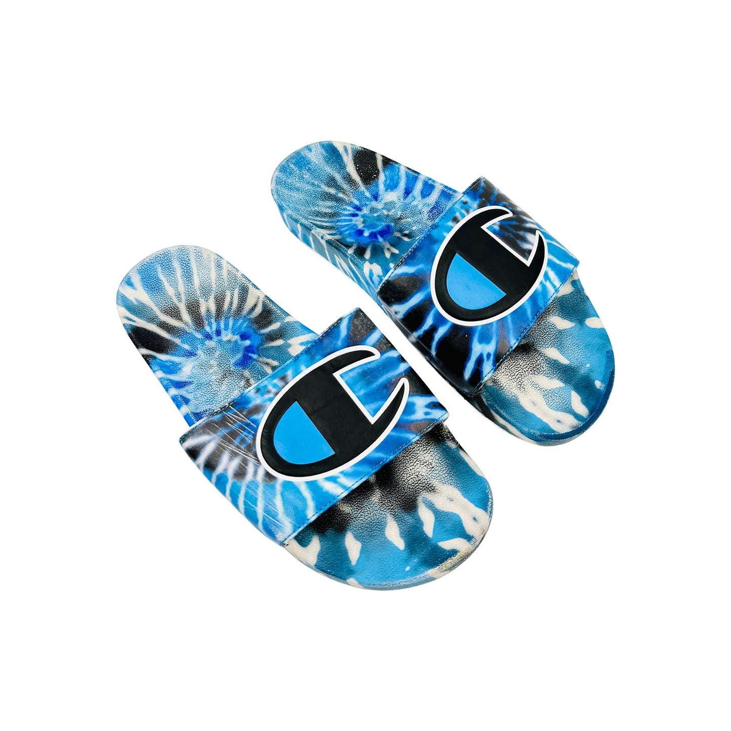 Champion IPO Tie Dye Slides (Size 42.5) - CP101191M