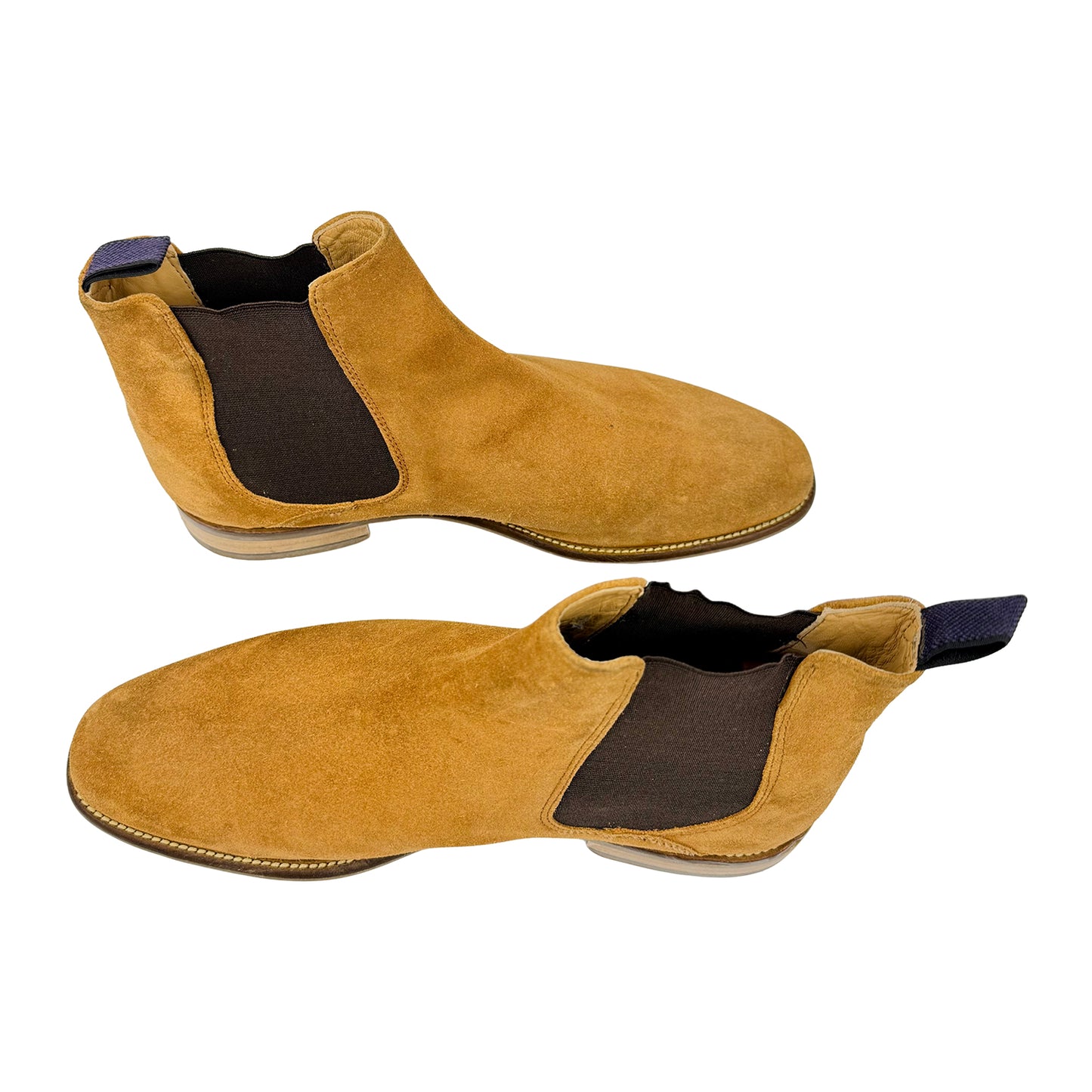 Marks & Spencer Brown Genuine Suede Chelsea Boots (Size 45)