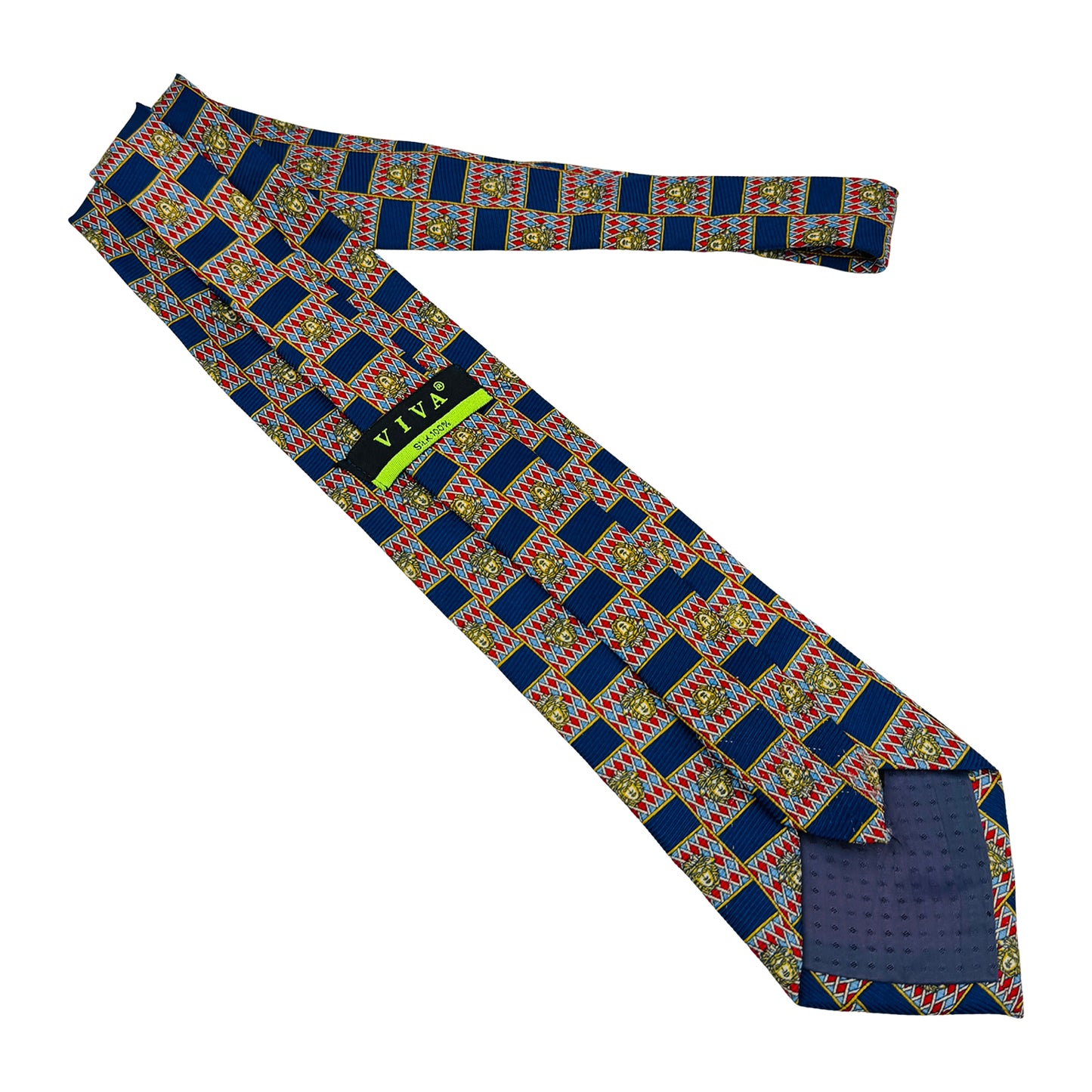 VIVA Multicolor 'Checkerboard Pattern' Tie (Size Regular)