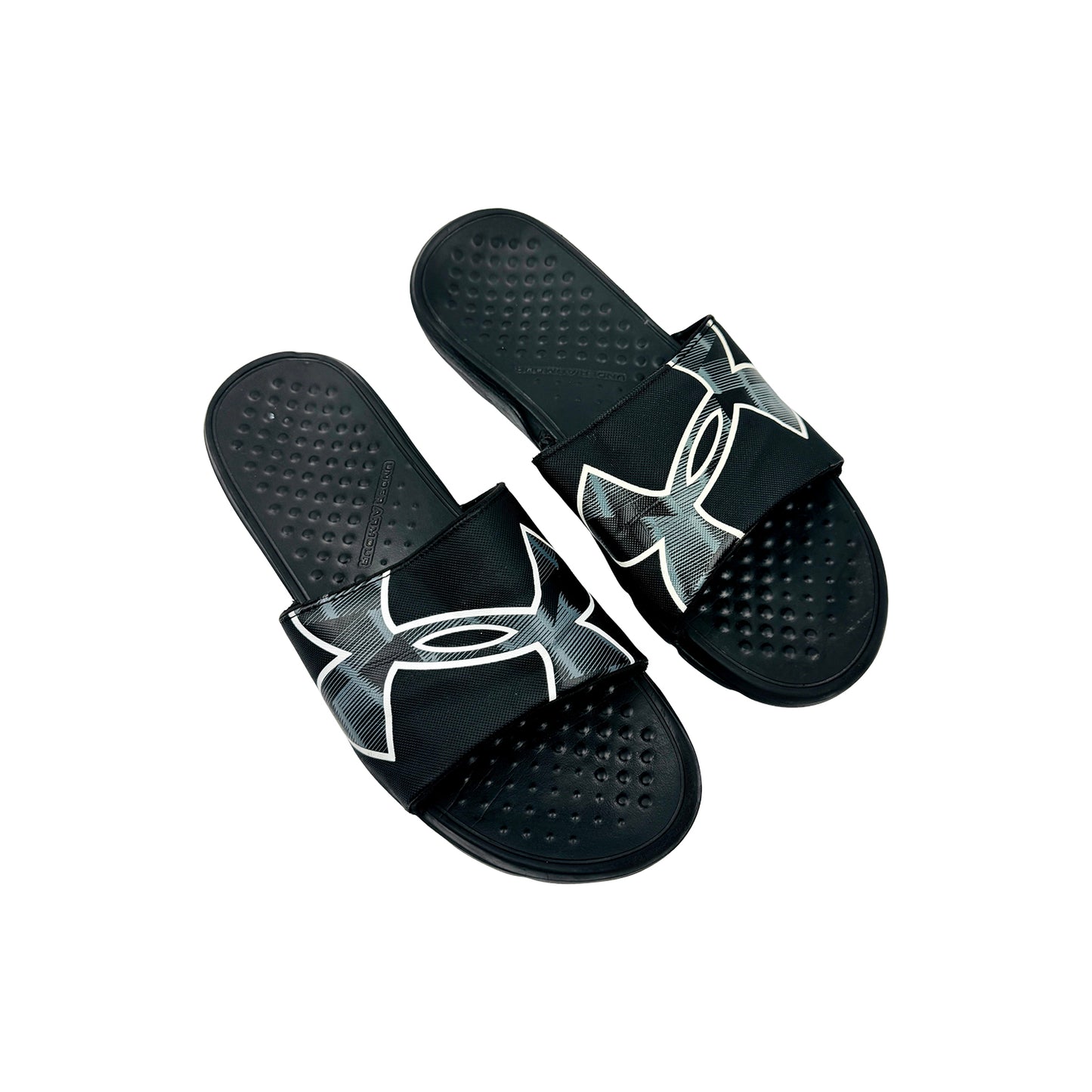 Under Armour Men's Black EVA Slides (Size 46)