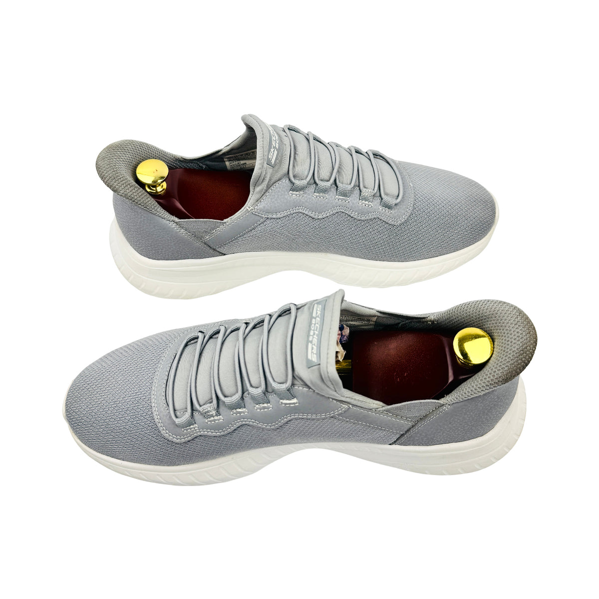 Skechers Hands Free Slip-ins: BOBS Squad Chaos Shoes (Size 44) - 118300 GRY