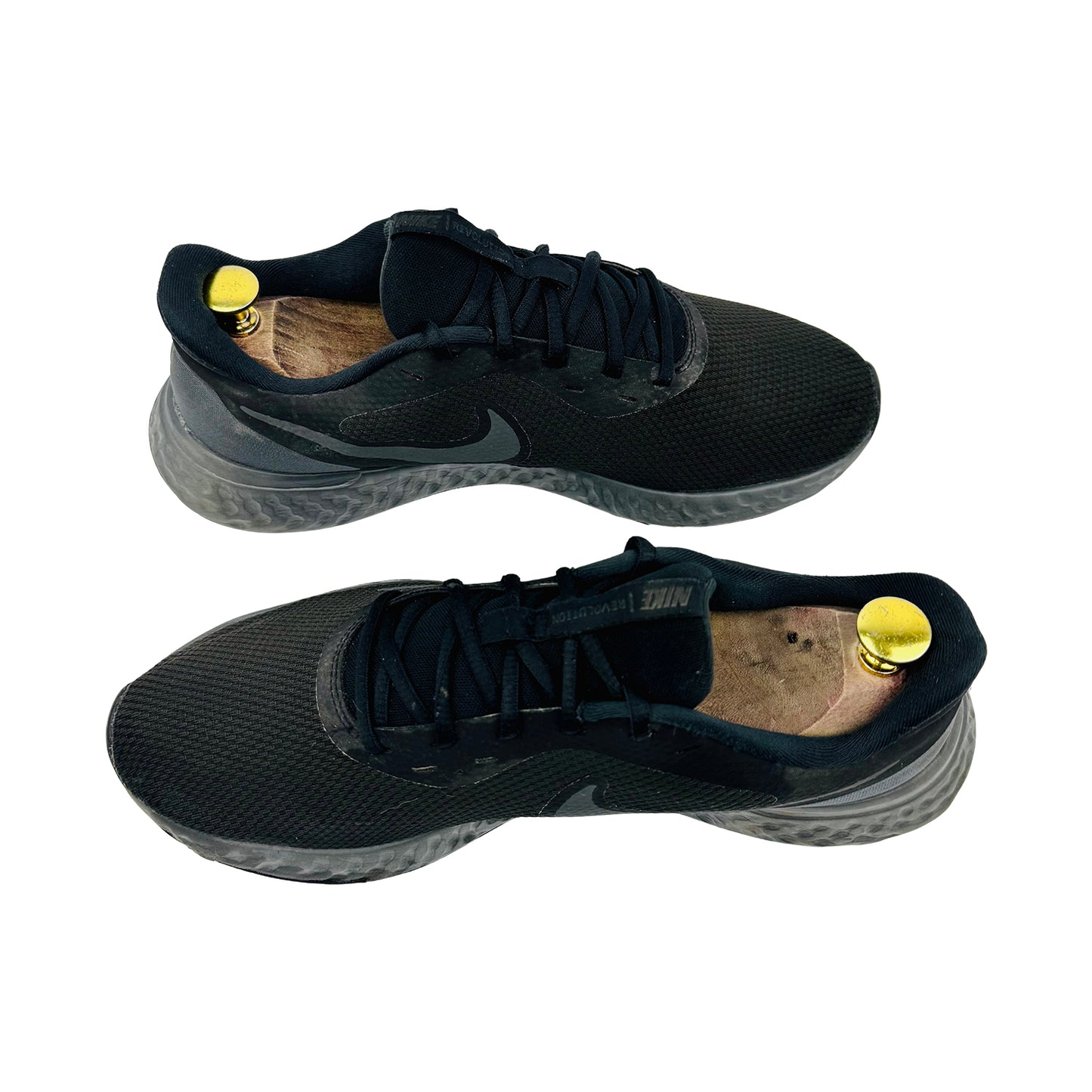 Nike Men's Revolution 5 Black Shoes (Size 44) - BQ3204-001