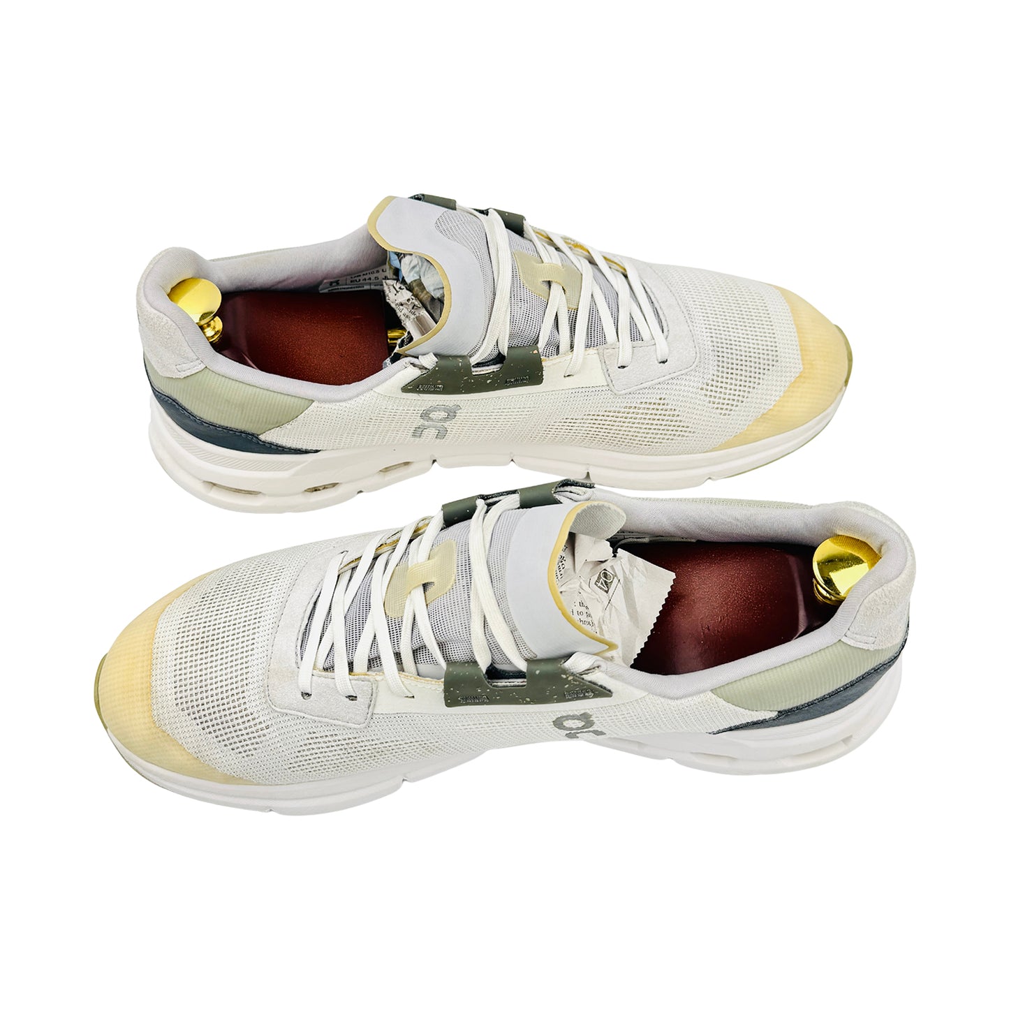On Men's Cloudrift 'Undyed White' Shoes (Size 44.5) - 87.98117