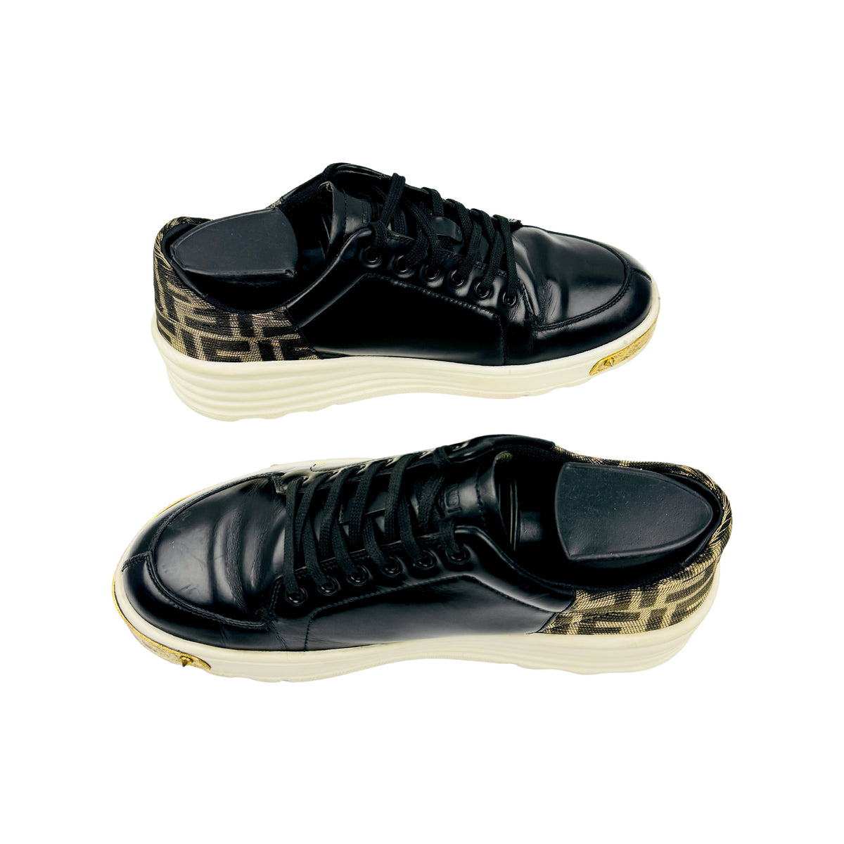 Fendi FF Detail Low Top Sneakers (Size 40/40.5) - 7E1268 A8PI F183I