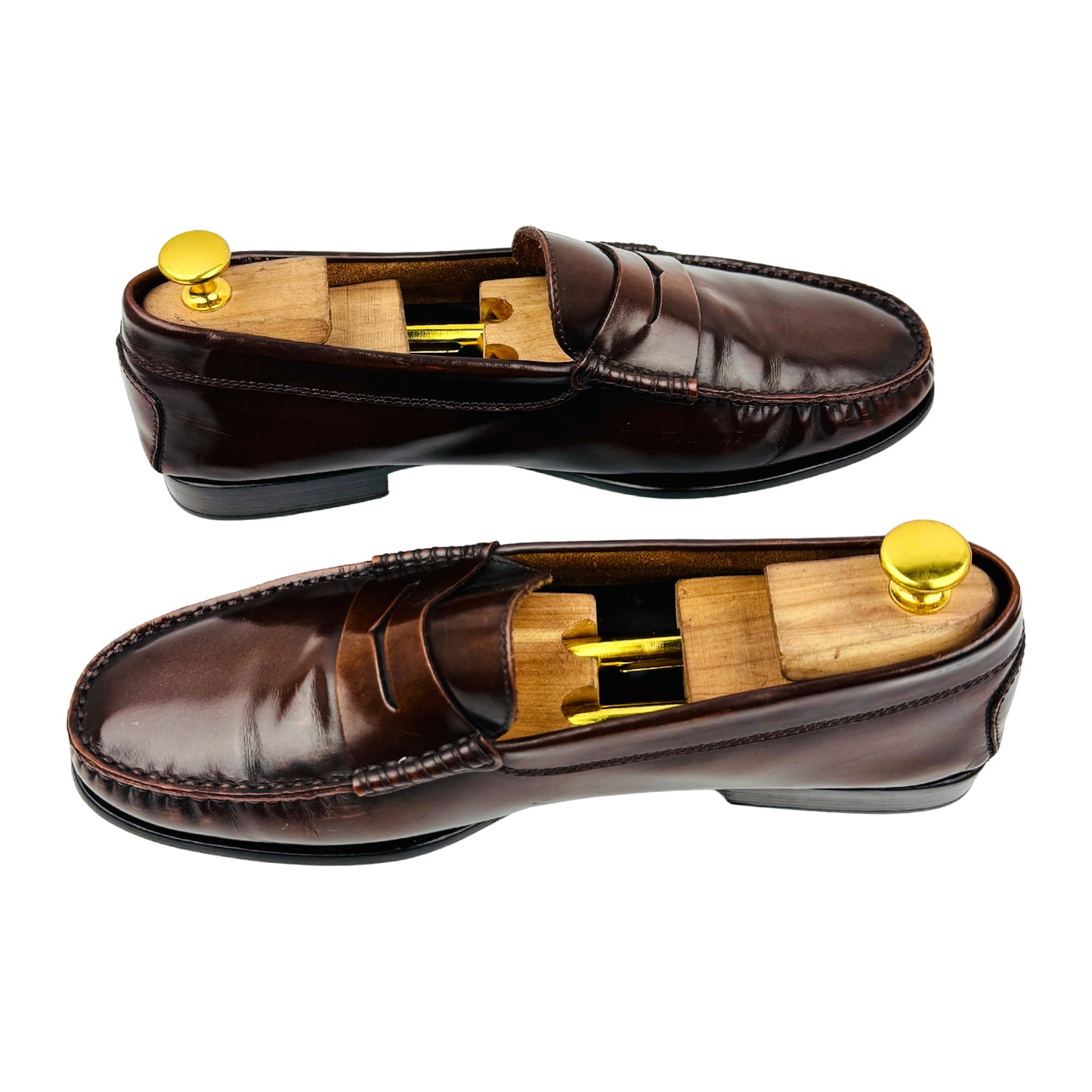 Tod’s Dark Brown Leather Penny Loafers (Size 42.5)