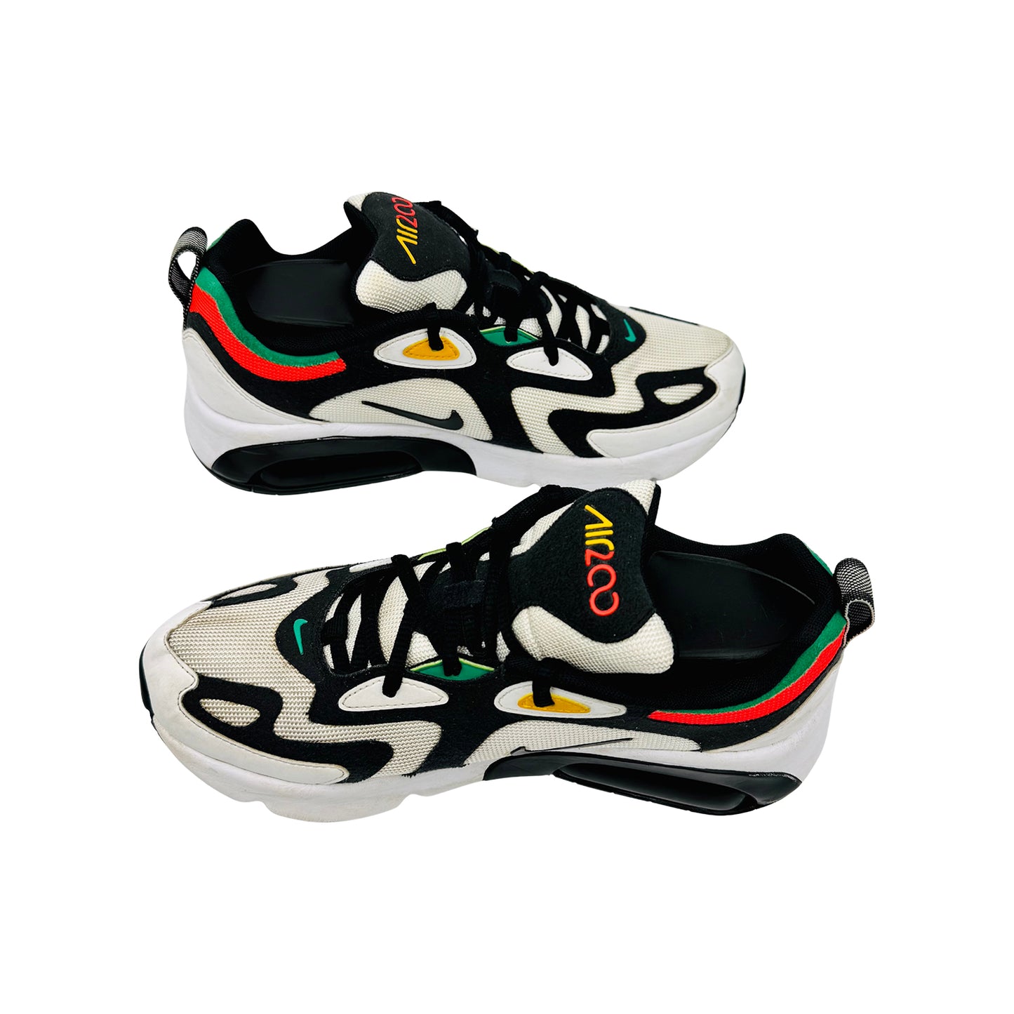 Nike Air Max 200 GS 'Bright Crimson' Shoes (Size 38) - AT5627-100