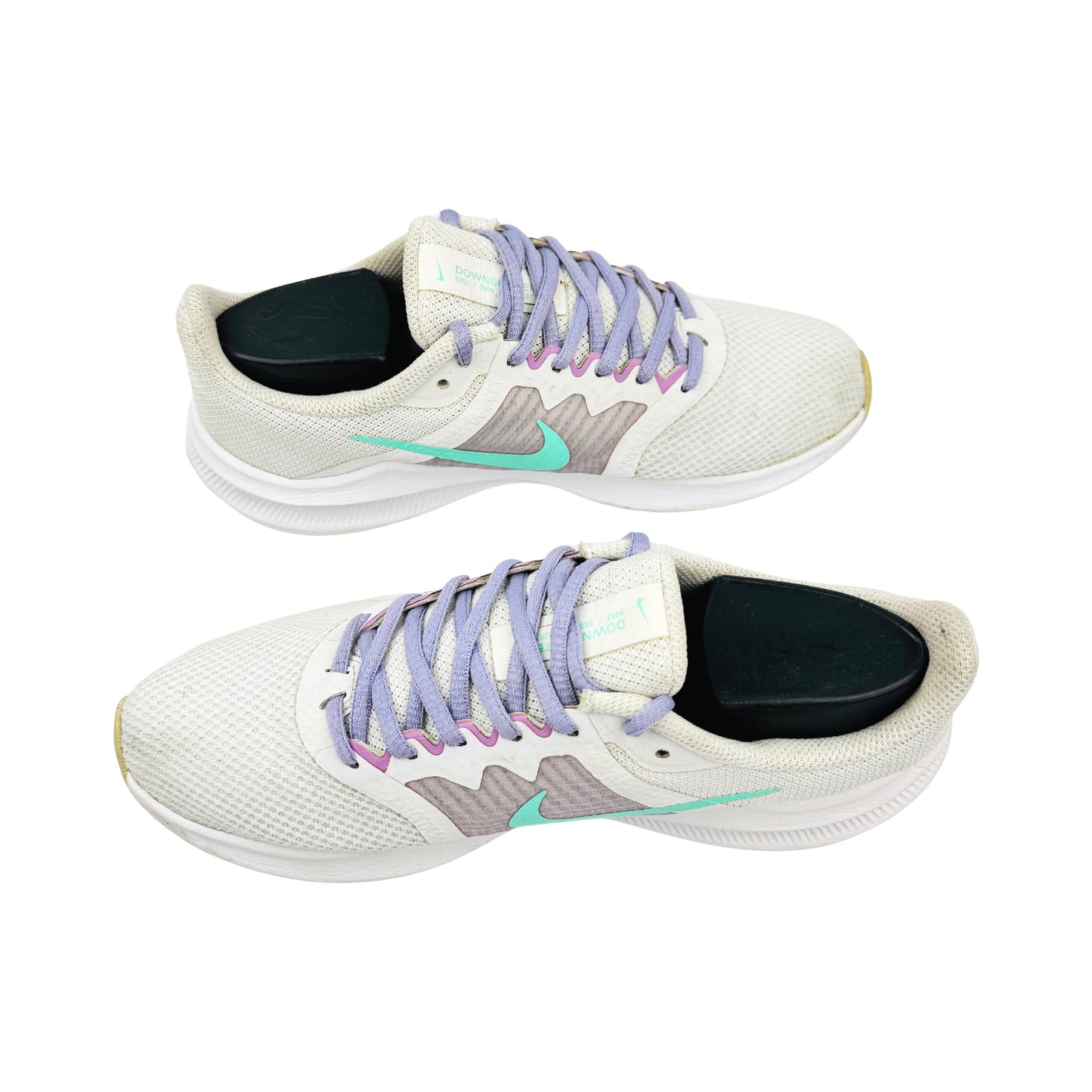 Nike Downshifter 11 'White Signal Green' Shoes (Size 38) - CW3413-101