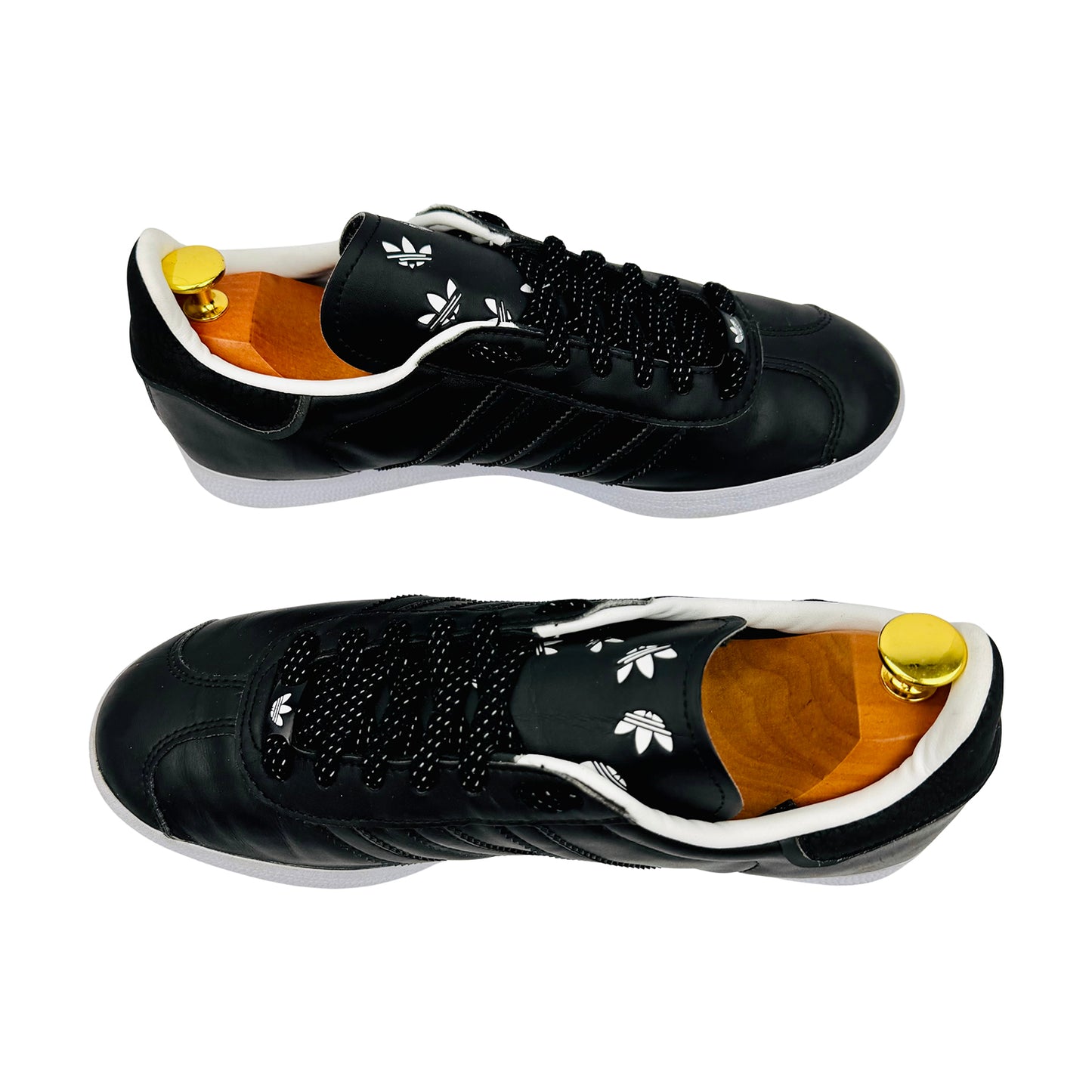 Adidas Gazelle Core Black Sneakers (Size 42) - H02898