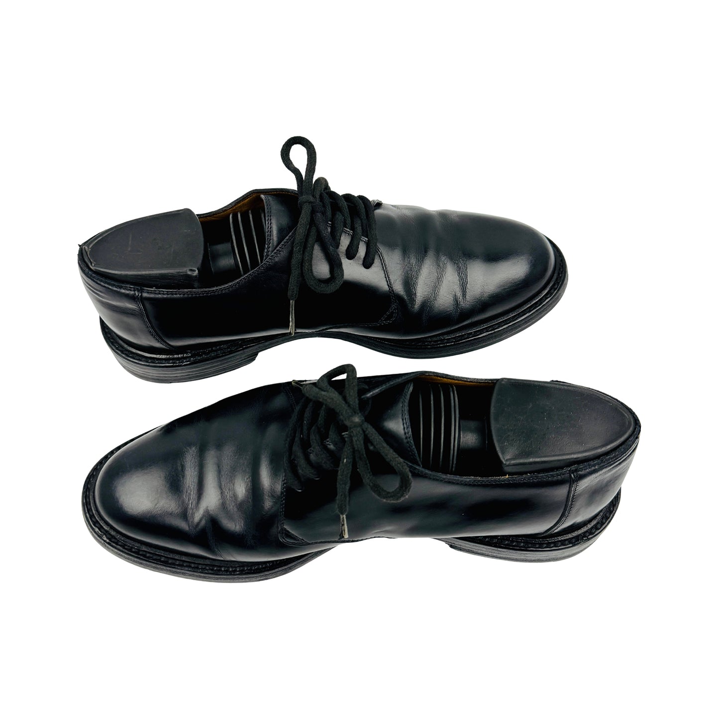 Gucci Men's Black Leather Oxford Shoes (Size 41)