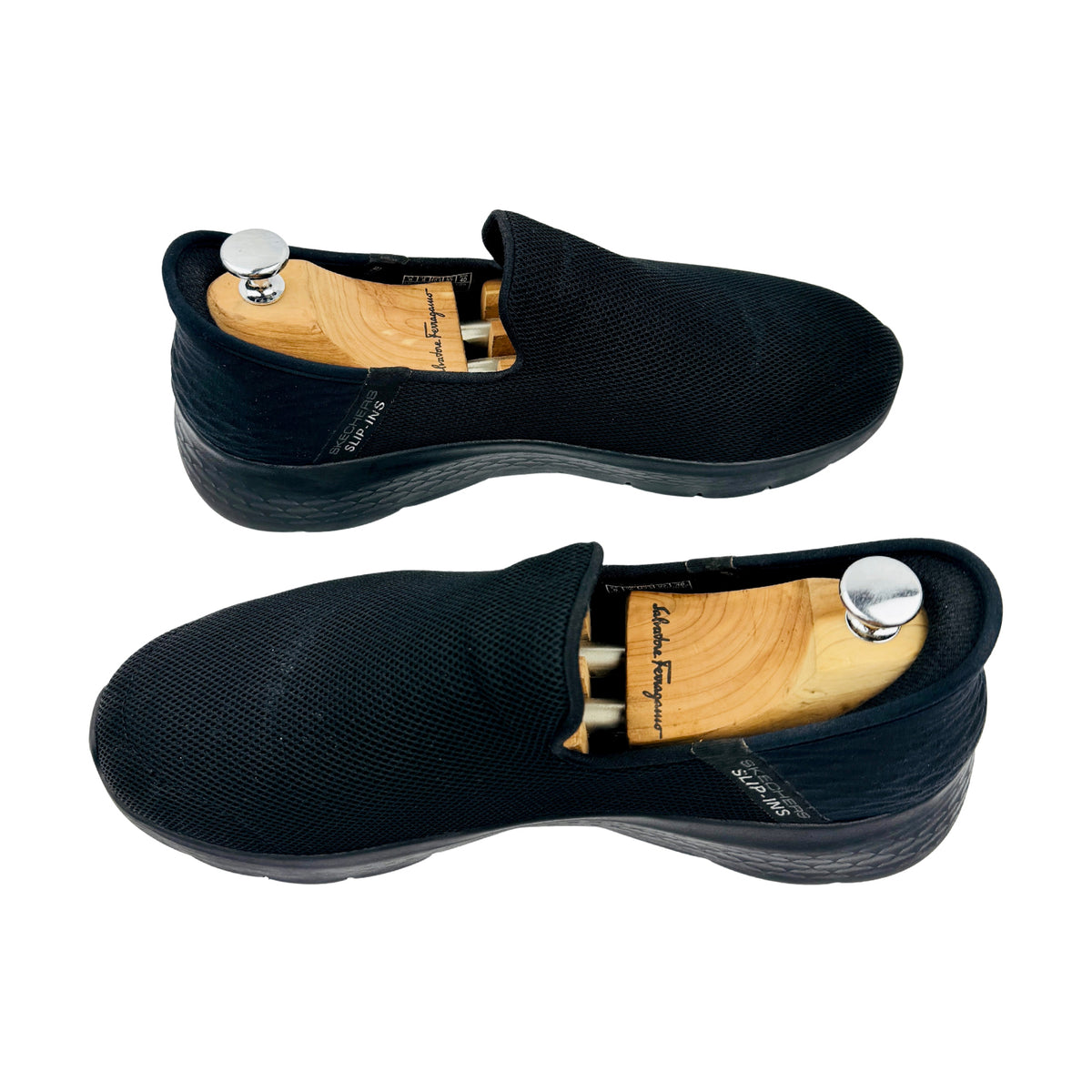 Skechers Hands Free Slip-ins: GO WALK Flex Shoes (Size 42.5) - 216491-BBK