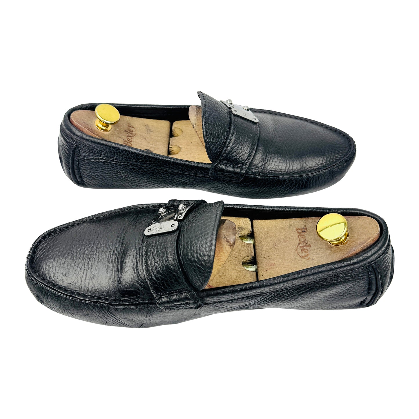 Louis Vuitton Racetrack Black Driving Loafers (Size 42)