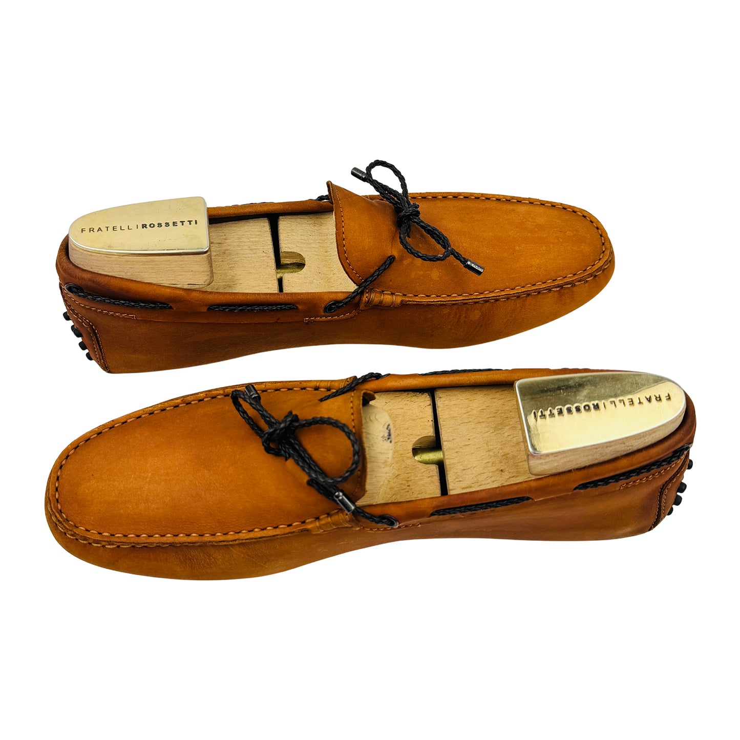 Tod's Gommino Camel Orange Suede Loafers (Size 43)